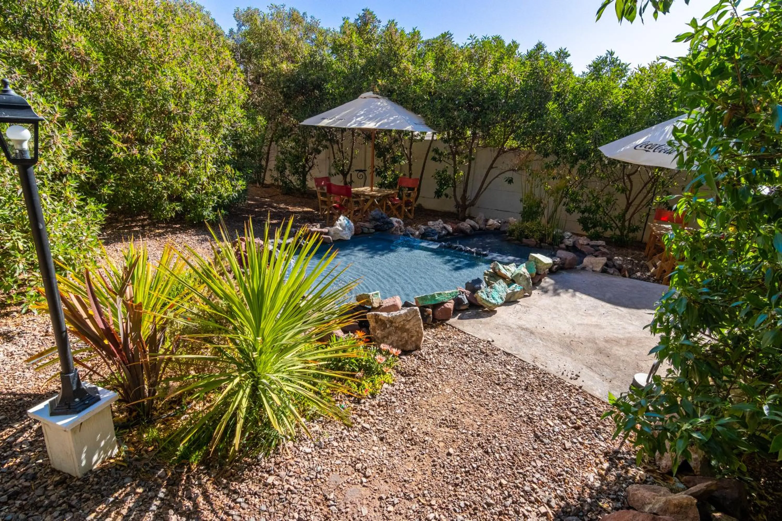 Patio in Geotel Calama
