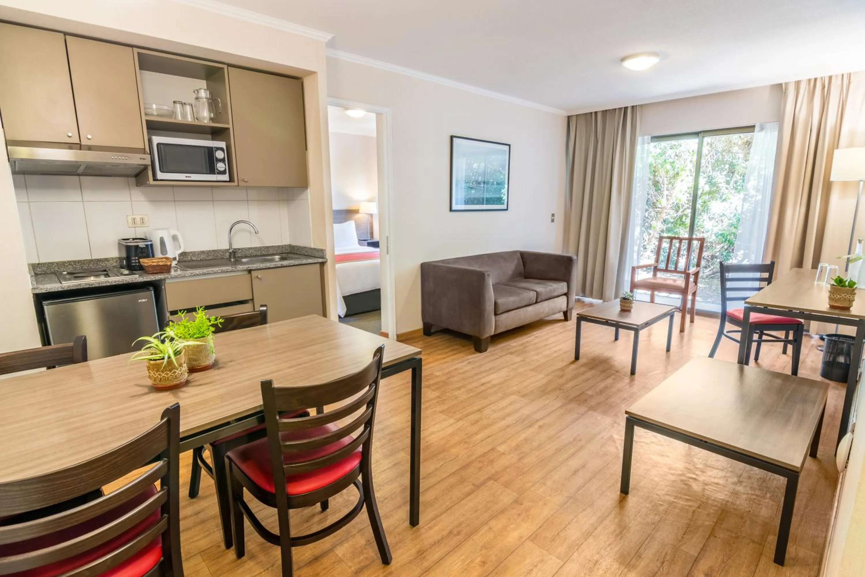 Kitchen or kitchenette in Geotel Calama