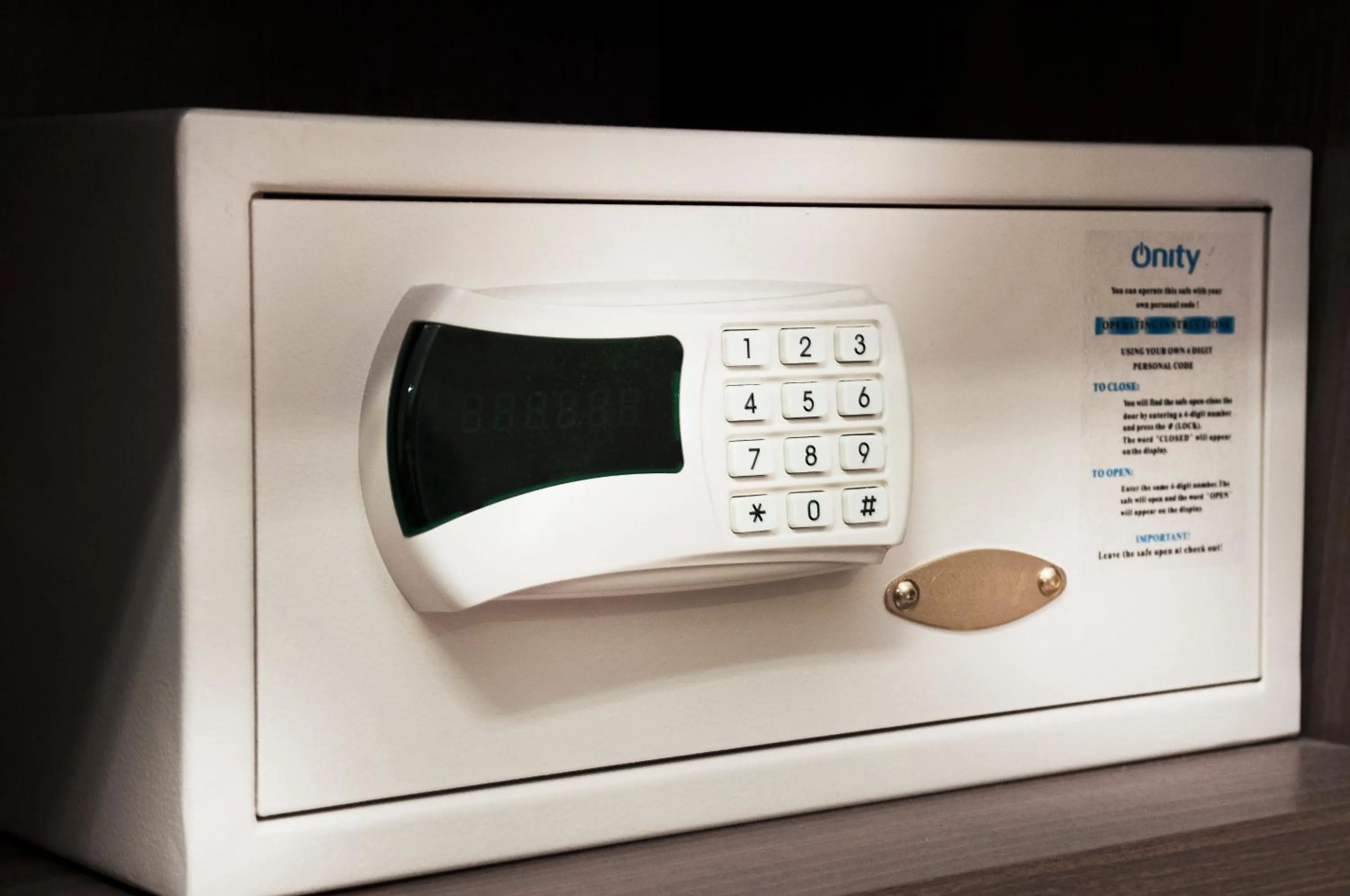 safe in Hotel Kindermann