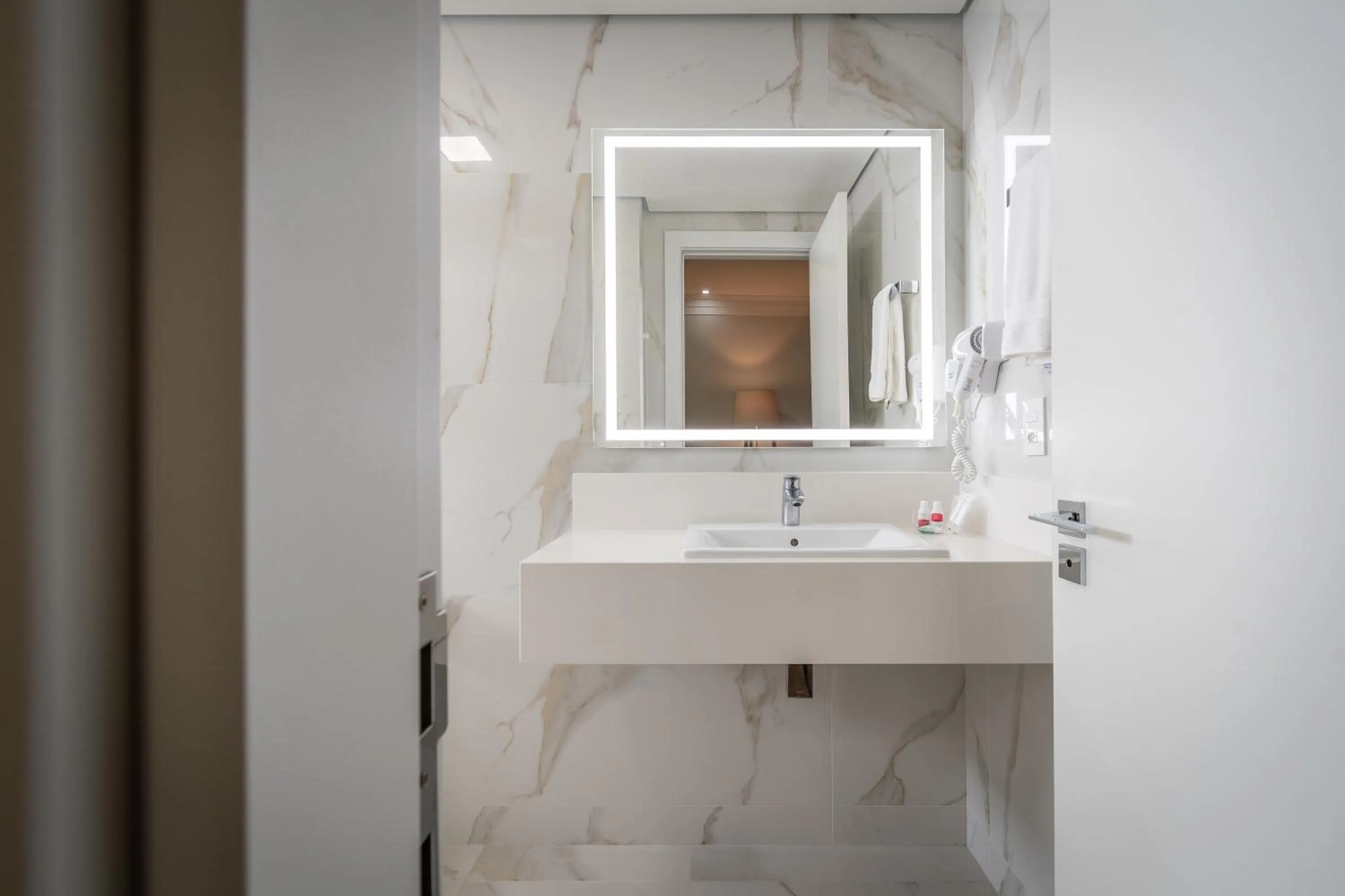 Bathroom in Hotel Kindermann