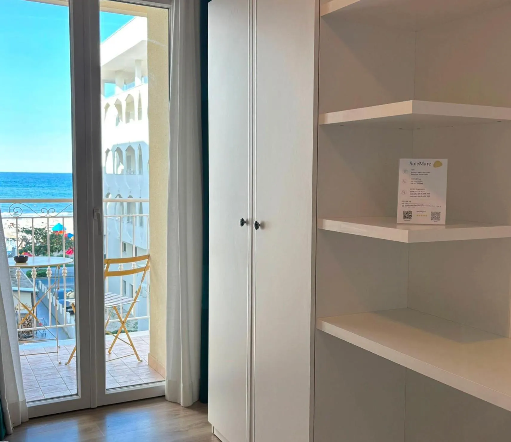Sea view in SoleMare Hotel e Residence