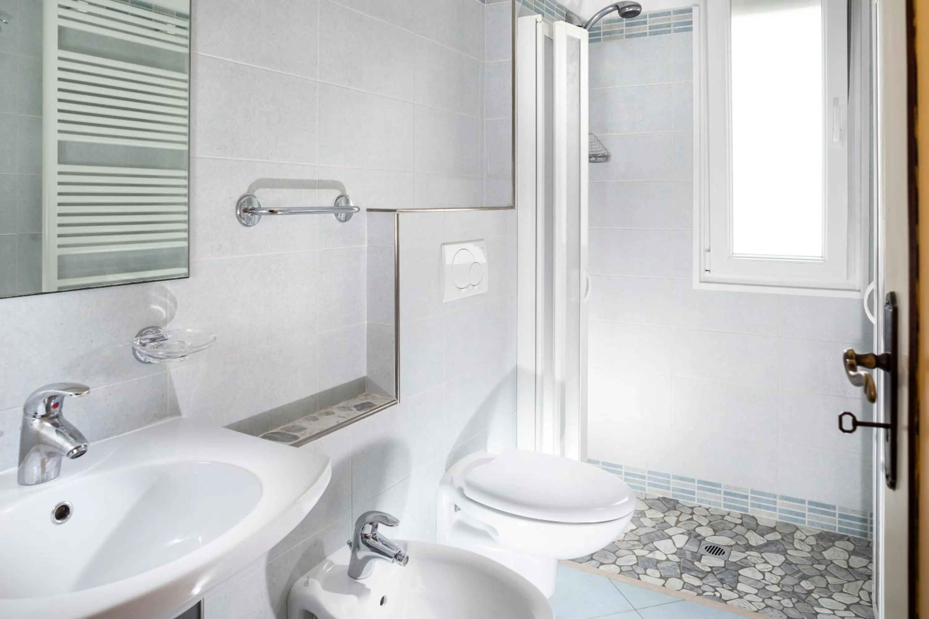 Bathroom in SoleMare Hotel e Residence