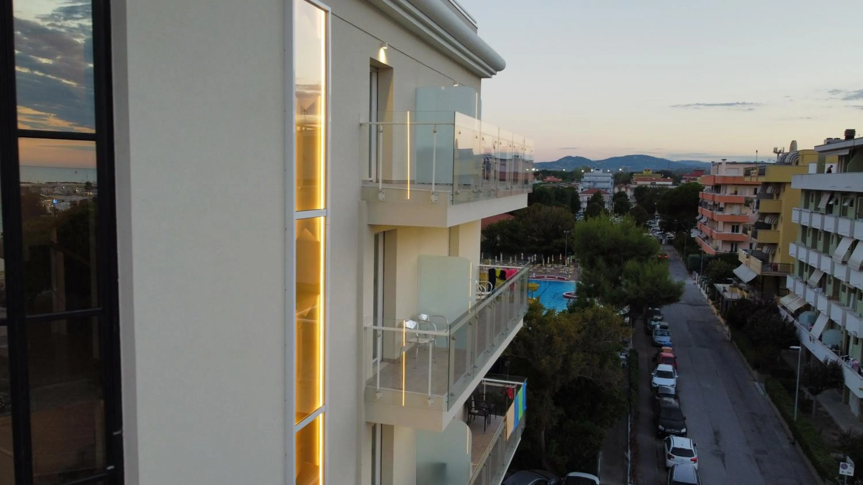 Street view in SoleMare Hotel e Residence