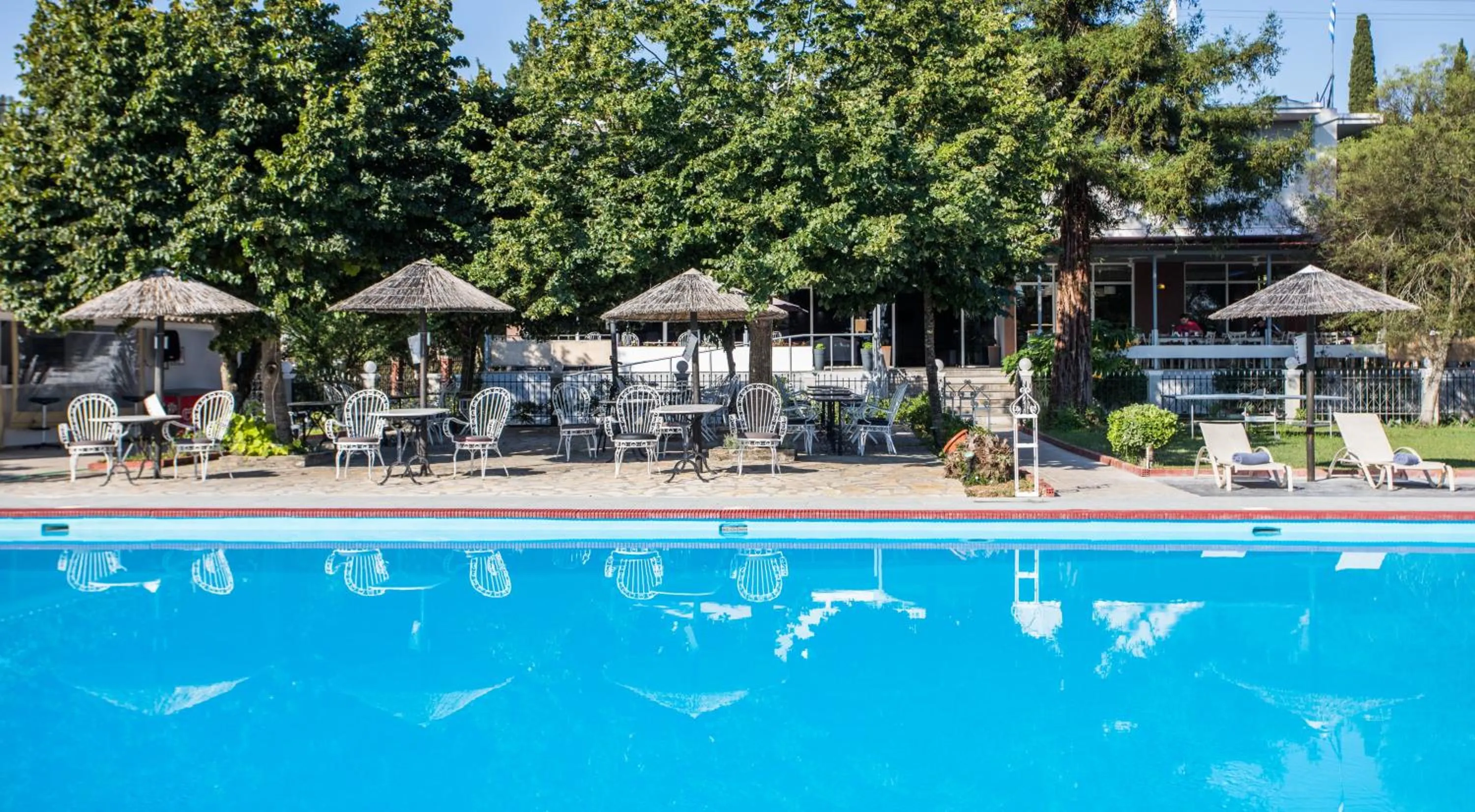 Swimming pool in Silver Bay Hotel Kontokali Corfu