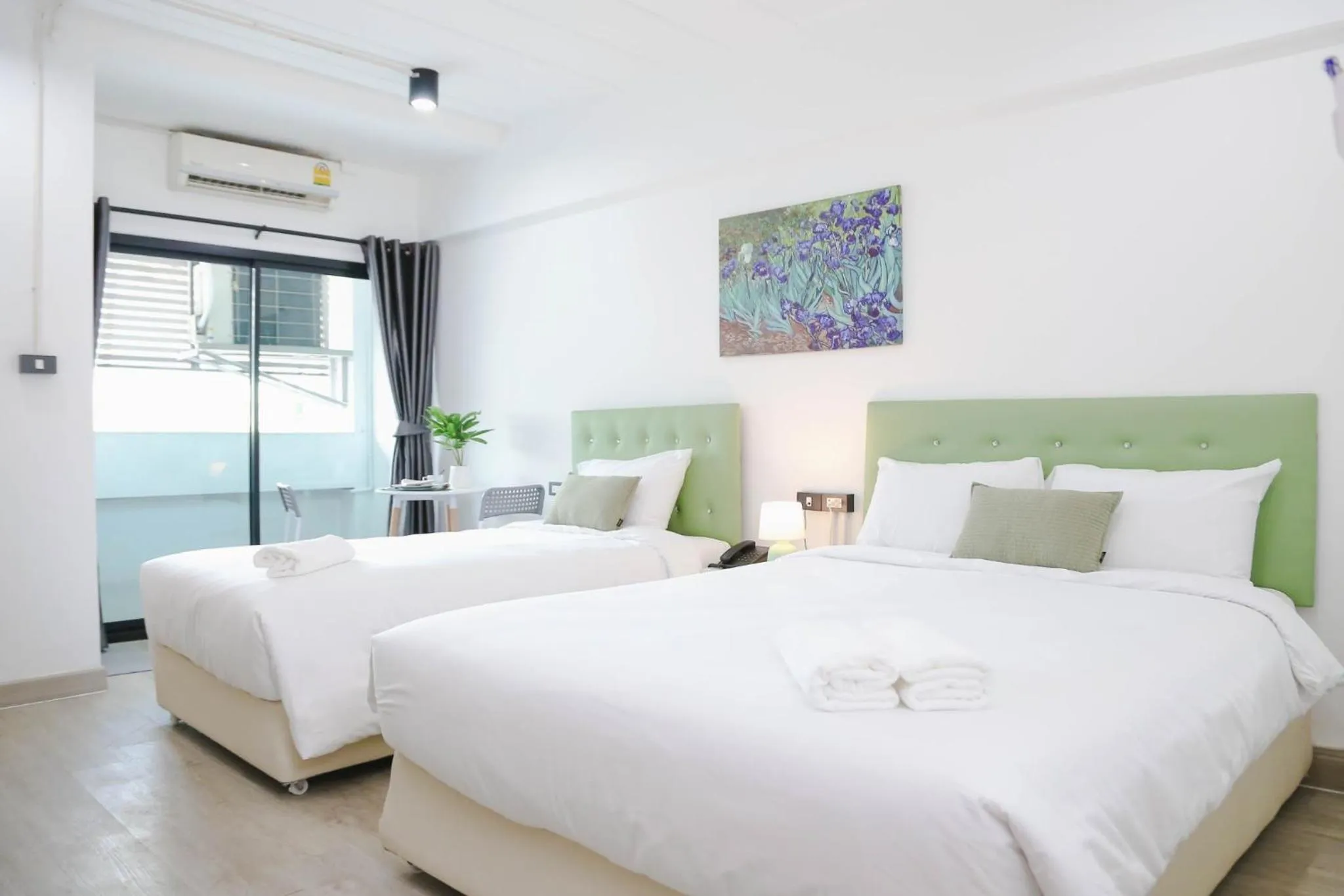 Bed in Chana Bangkok Hotel