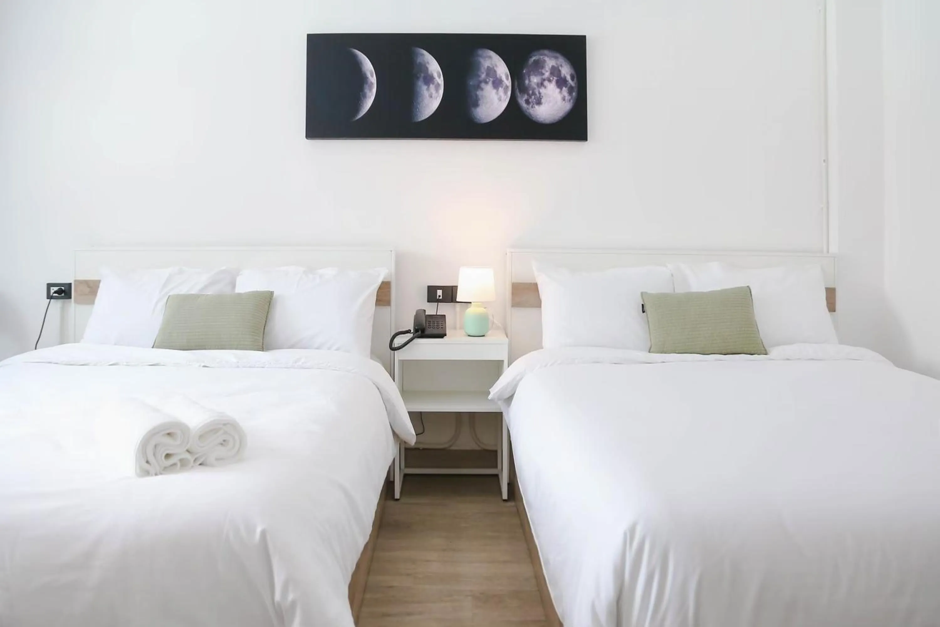 Bed in Chana Bangkok Hotel