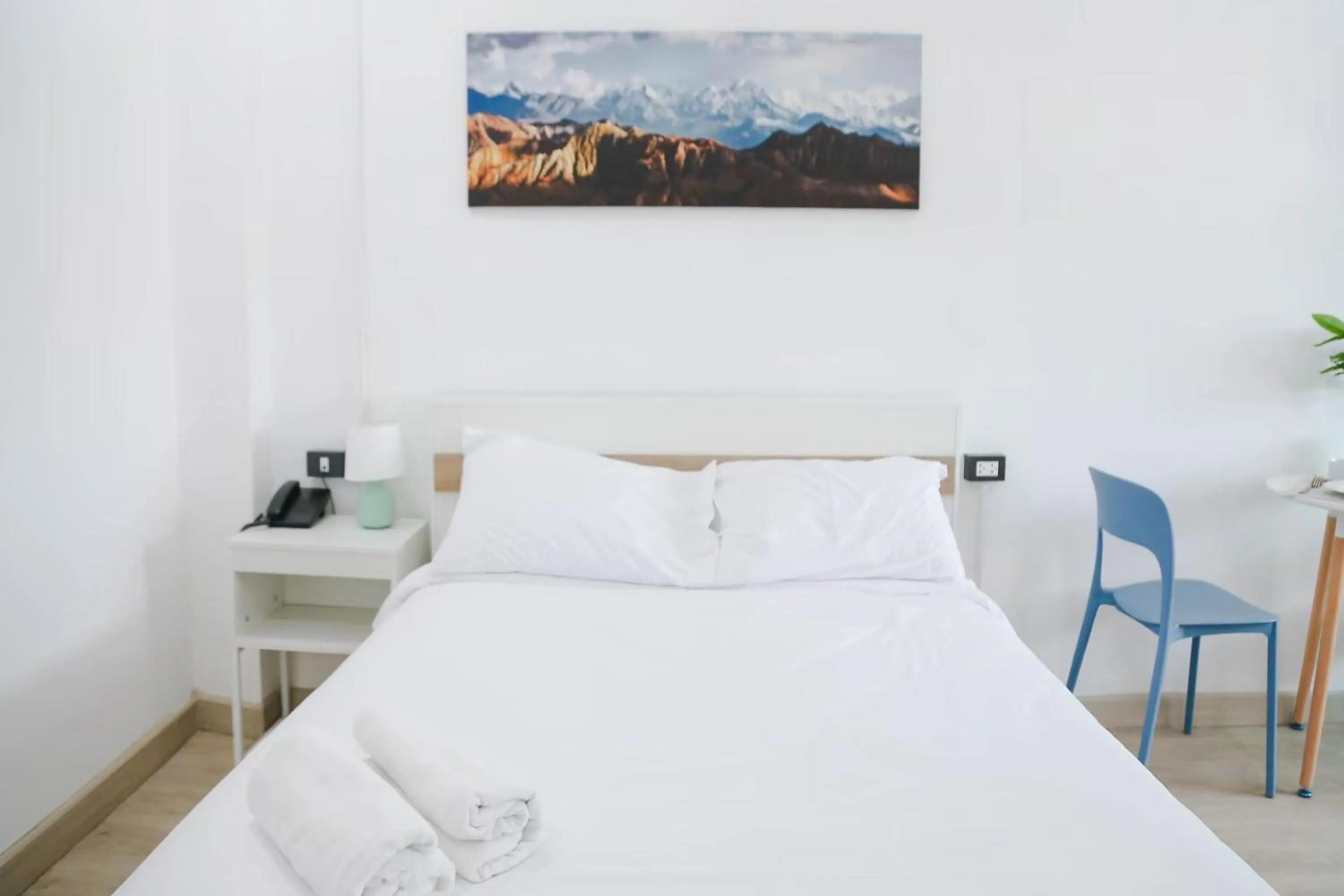 Bed in Chana Bangkok Hotel