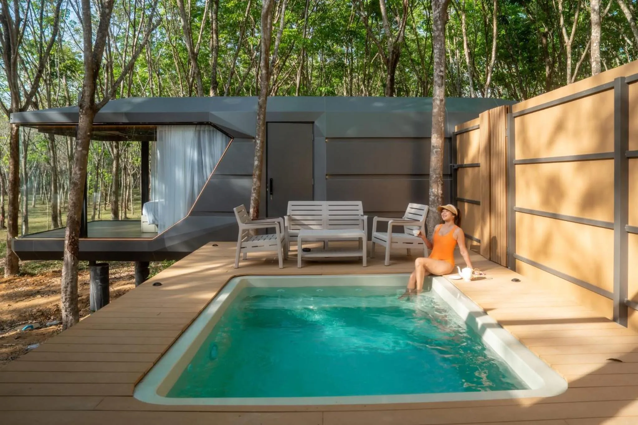 Natural landscape in Timber Society Boutique Hideaway