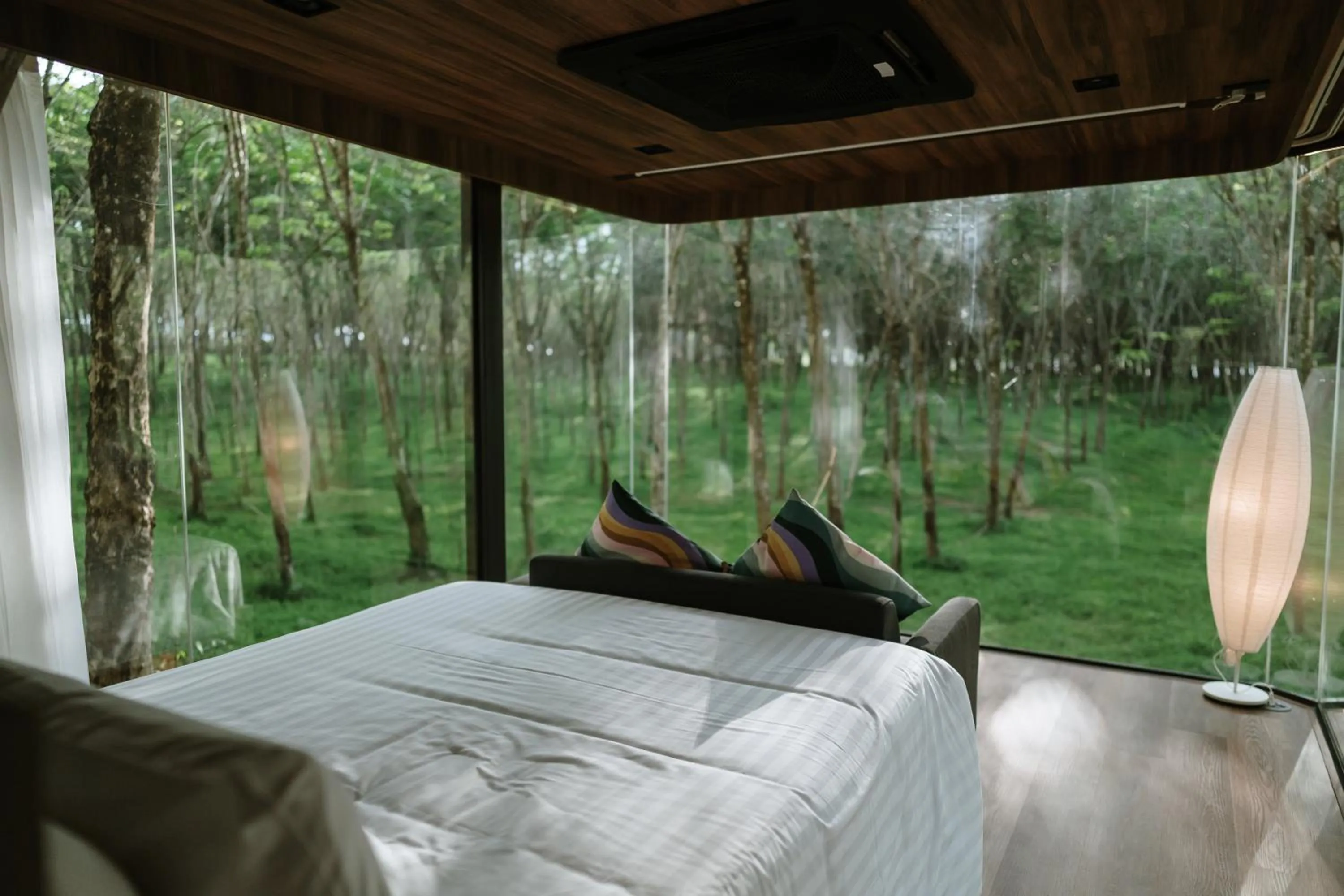 Bed in Timber Society Boutique Hideaway