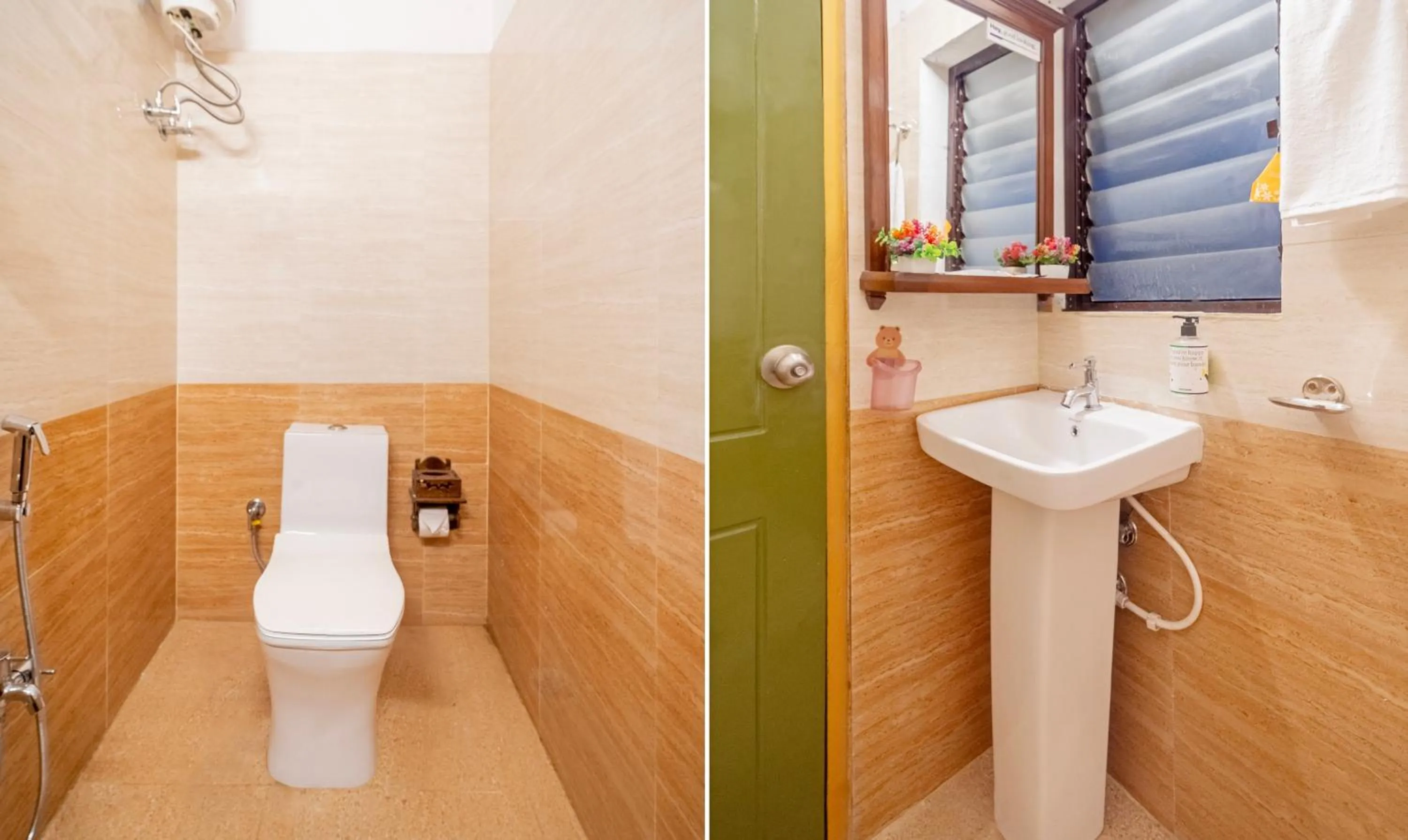 Bathroom in Treebo Kashvijoy, 7 Km From Kamakhya Temple