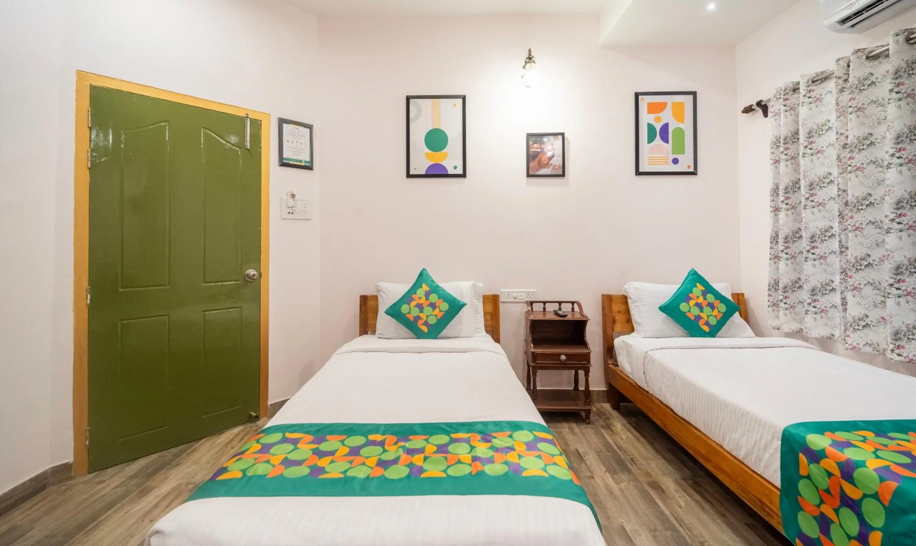 Bedroom, Bed in Treebo Kashvijoy, 7 Km From Kamakhya Temple