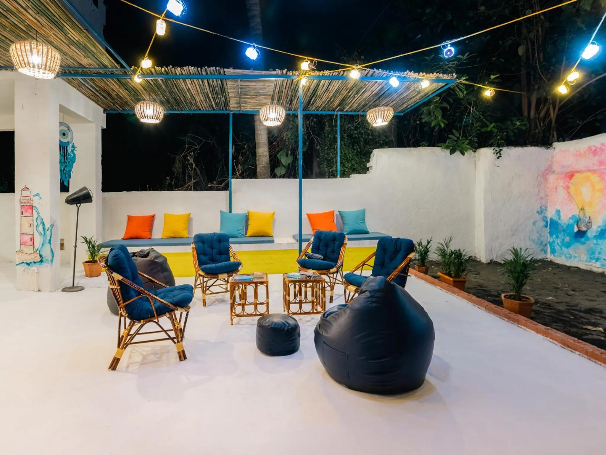 Patio in Moustache Daman