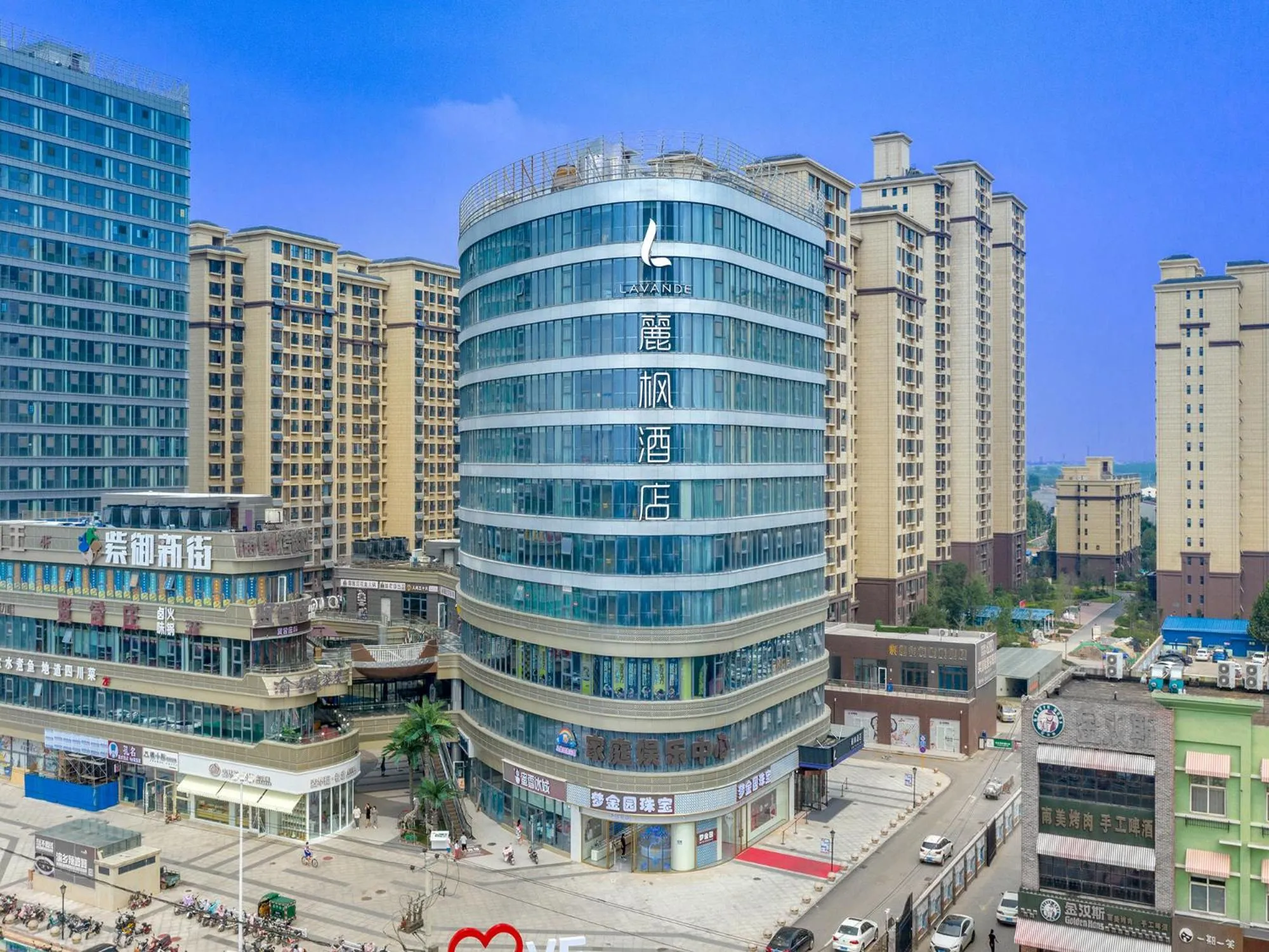 Property building in Lavande Hotel Credit Building of Gaocheng District, Shijiazhuang City
