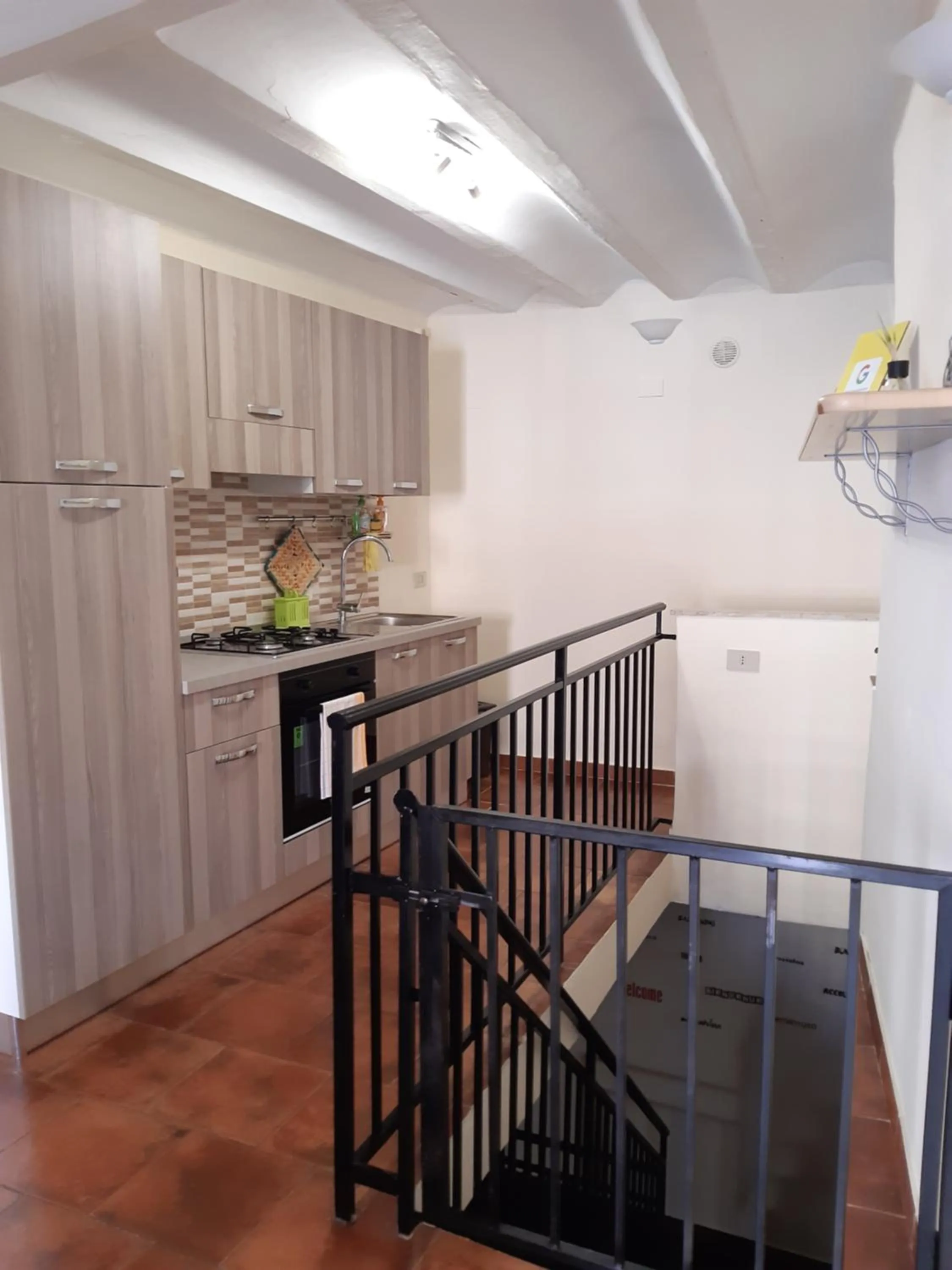 Kitchen or kitchenette in La casa del cocchiere