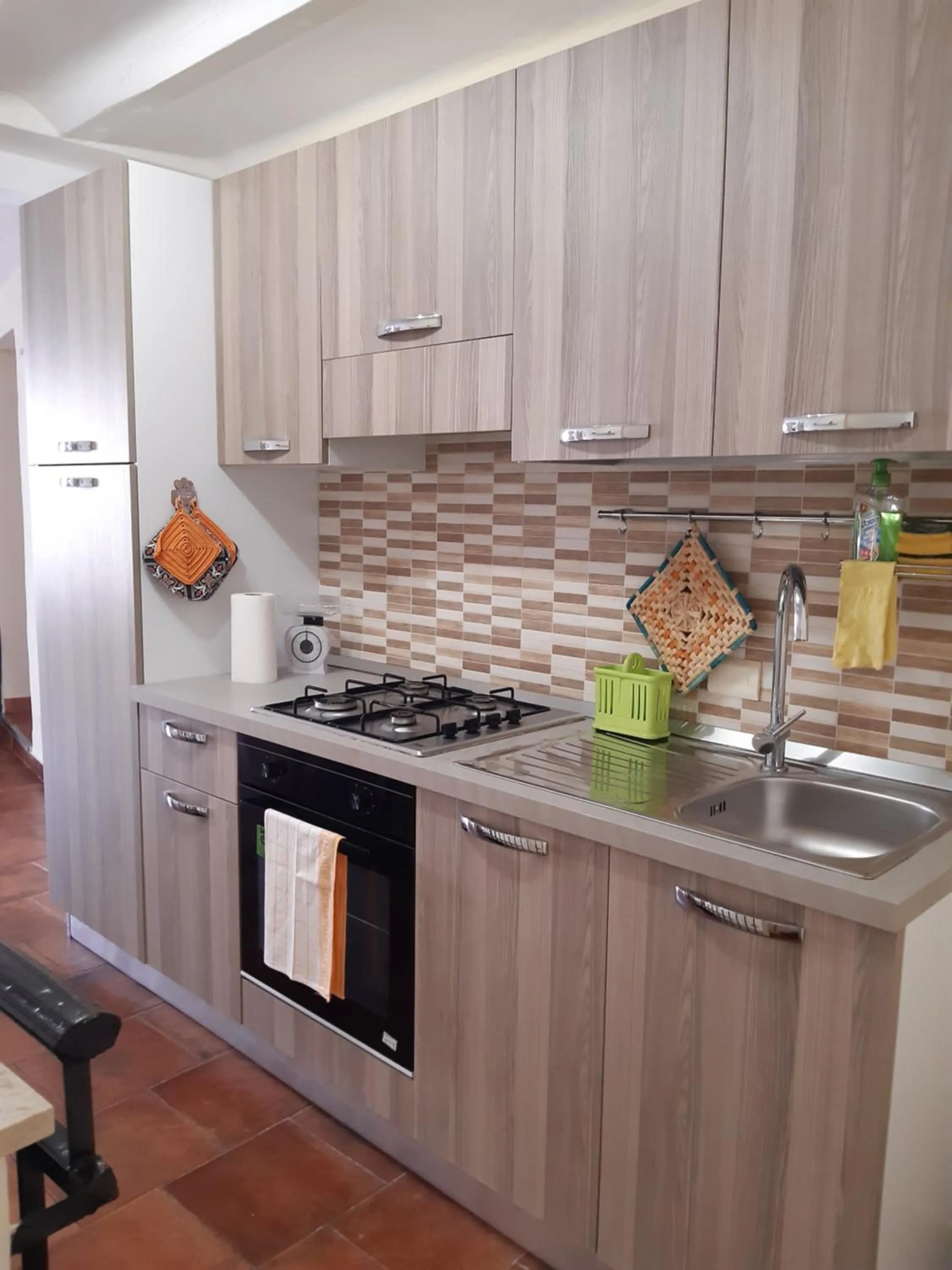 Kitchen or kitchenette in La casa del cocchiere