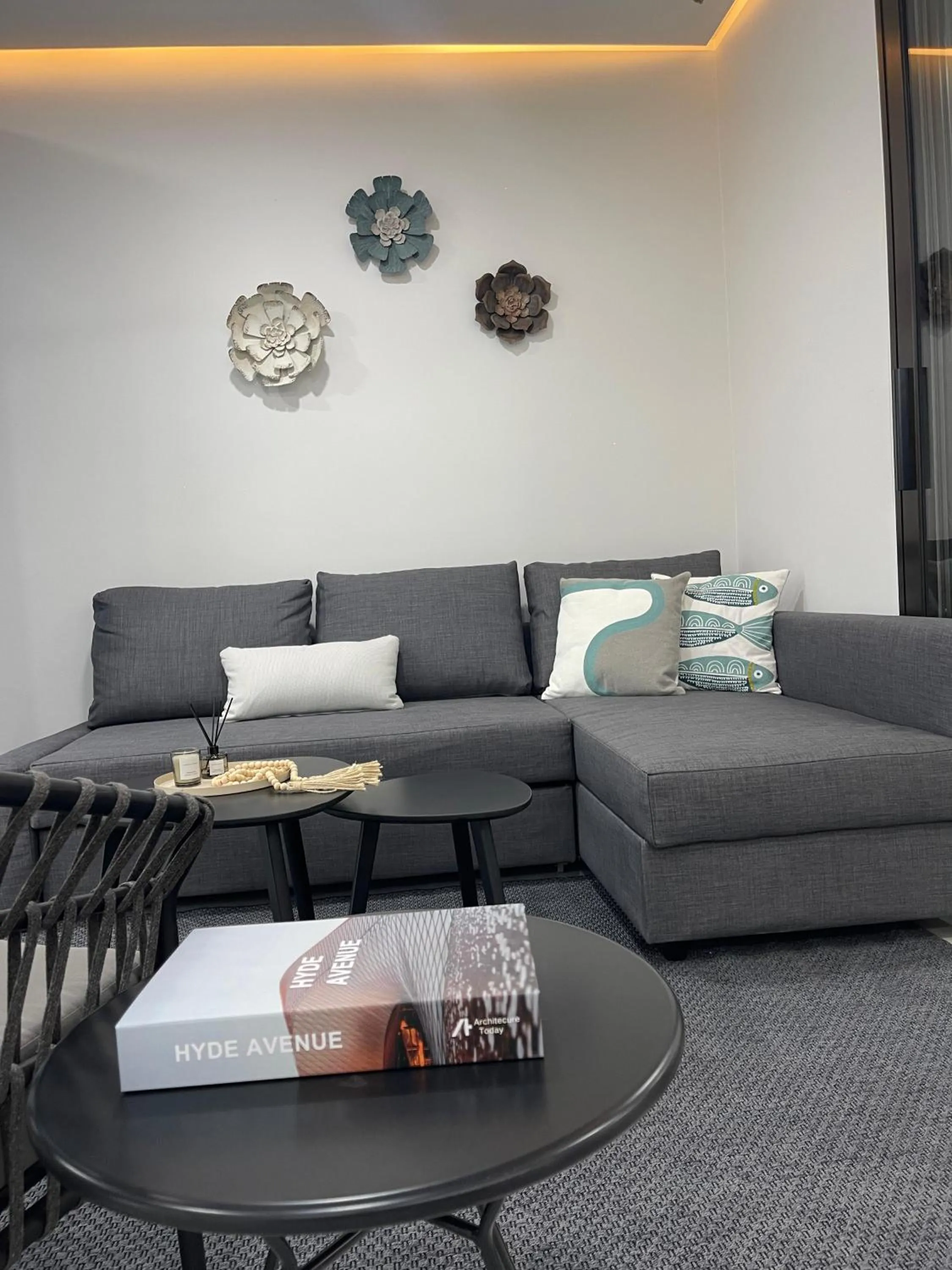 Living room in Beachside Residence