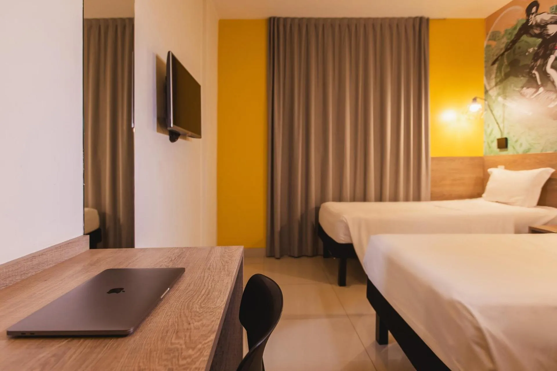 Bed in Hotel Euro Suite São Jose do Rio Preto by Nacional Inn