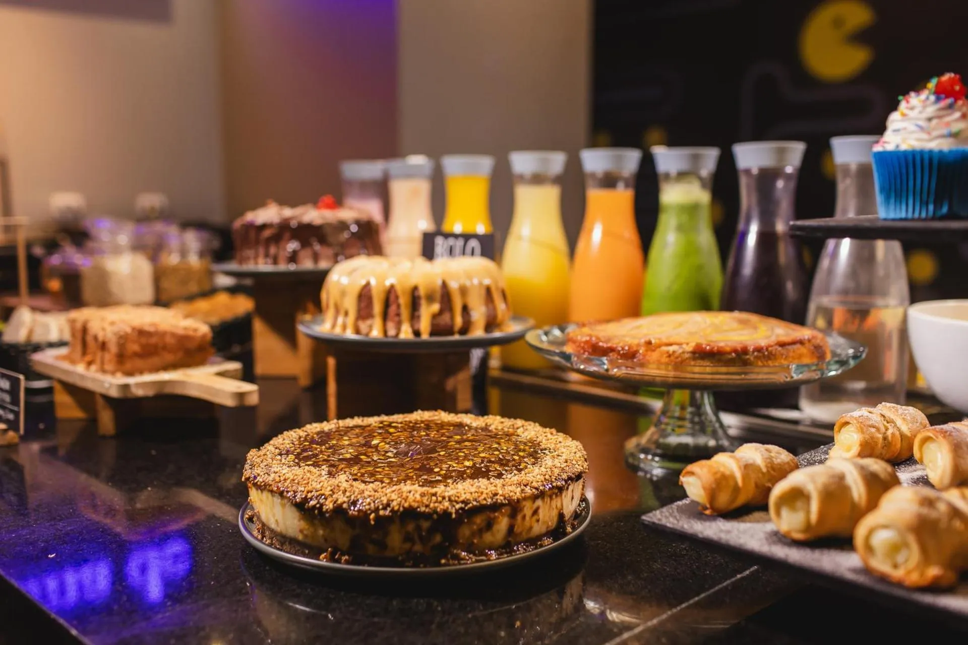 Restaurant/places to eat in Hotel Euro Suite São Jose do Rio Preto by Nacional Inn