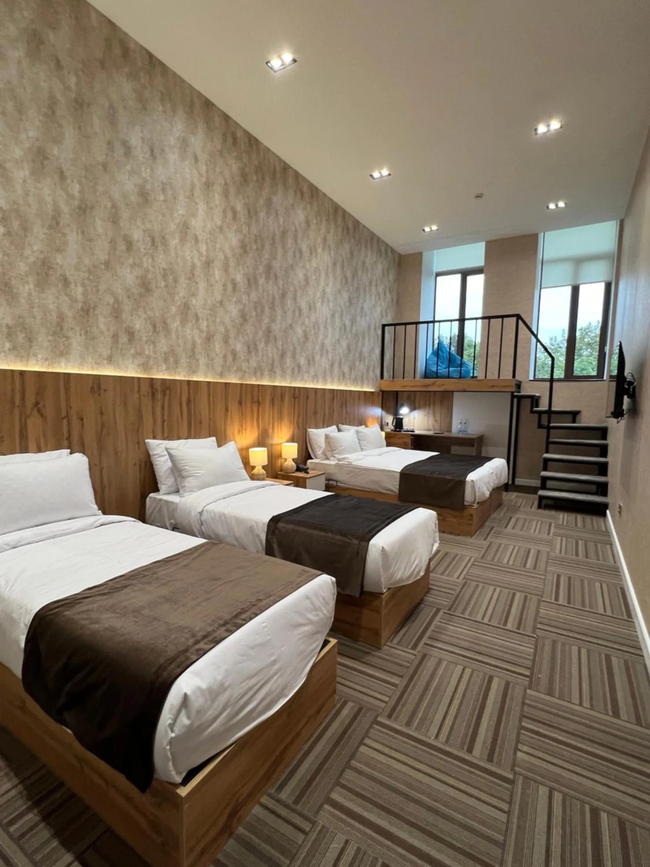 Bed in Ferma Art hotel boutique