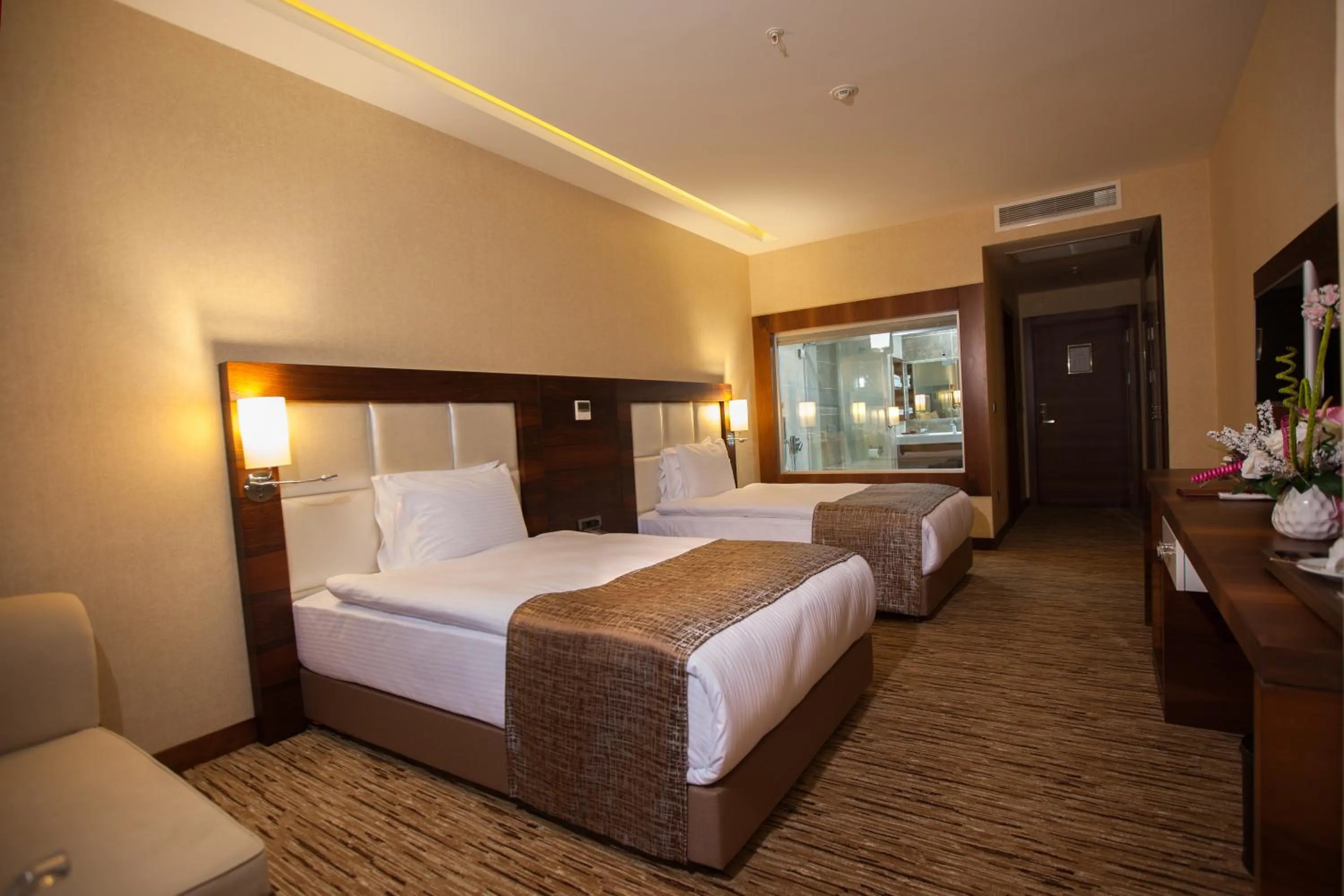 Photo of the whole room, Bed in Mitannia Regency Hotel
