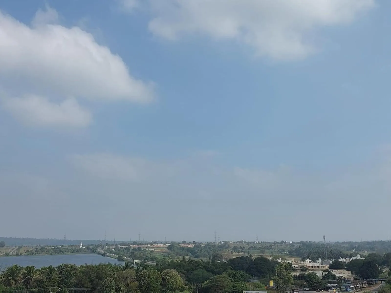 Lake view in Hotel Yathin