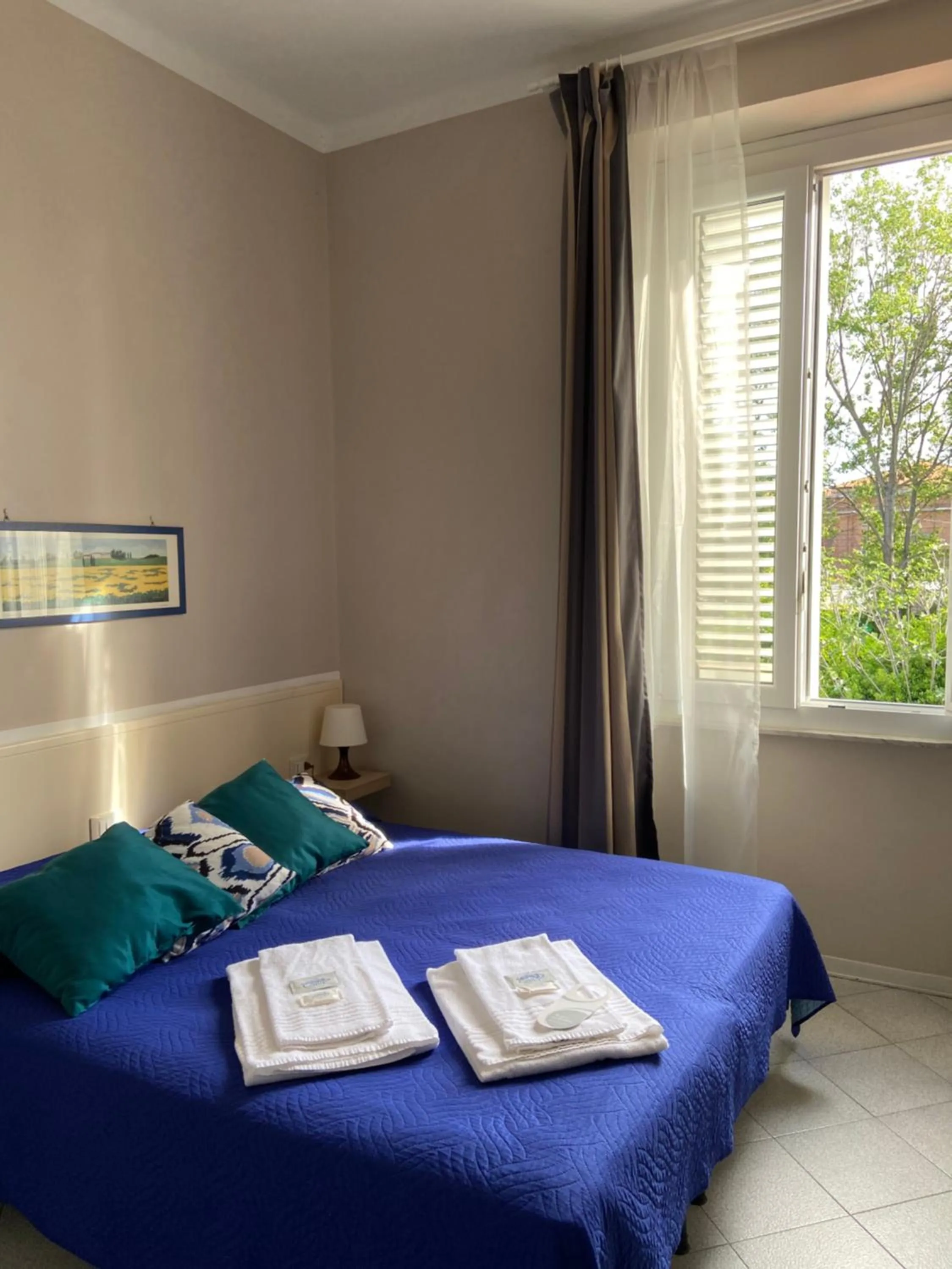 Bed in Hotel La Perla