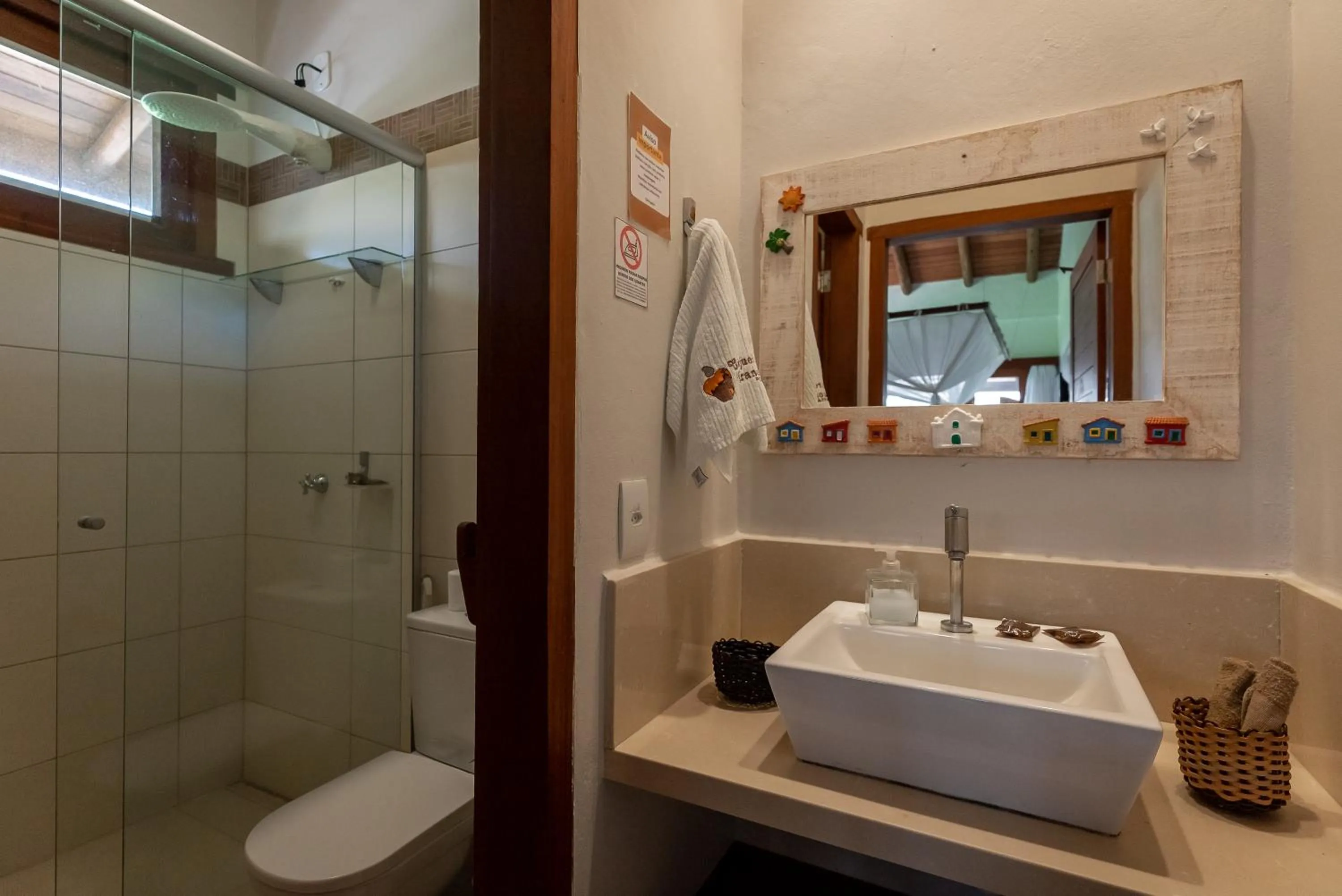 Toilet in Pousada Cajueiro Trancoso