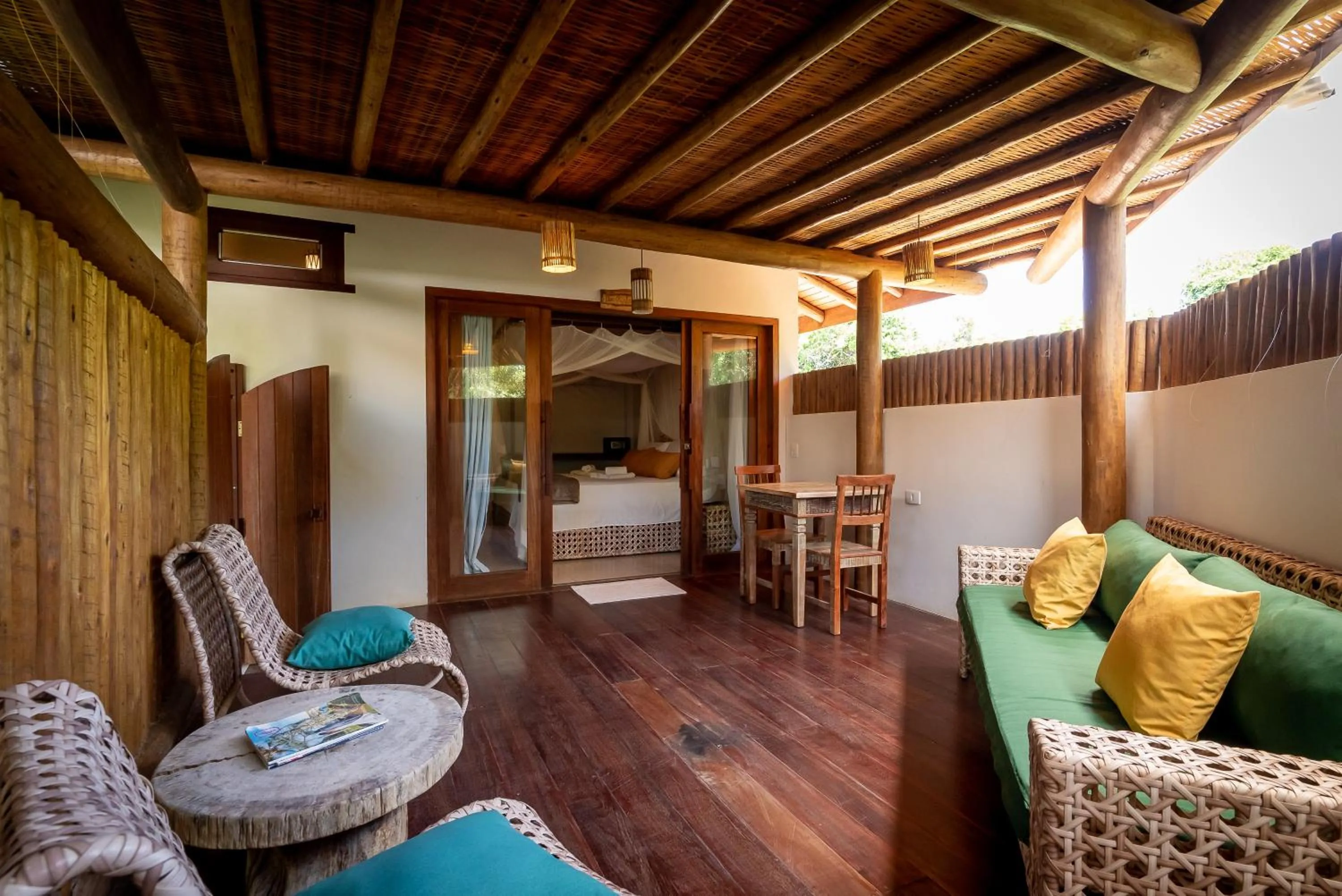 Balcony/Terrace in Pousada Cajueiro Trancoso