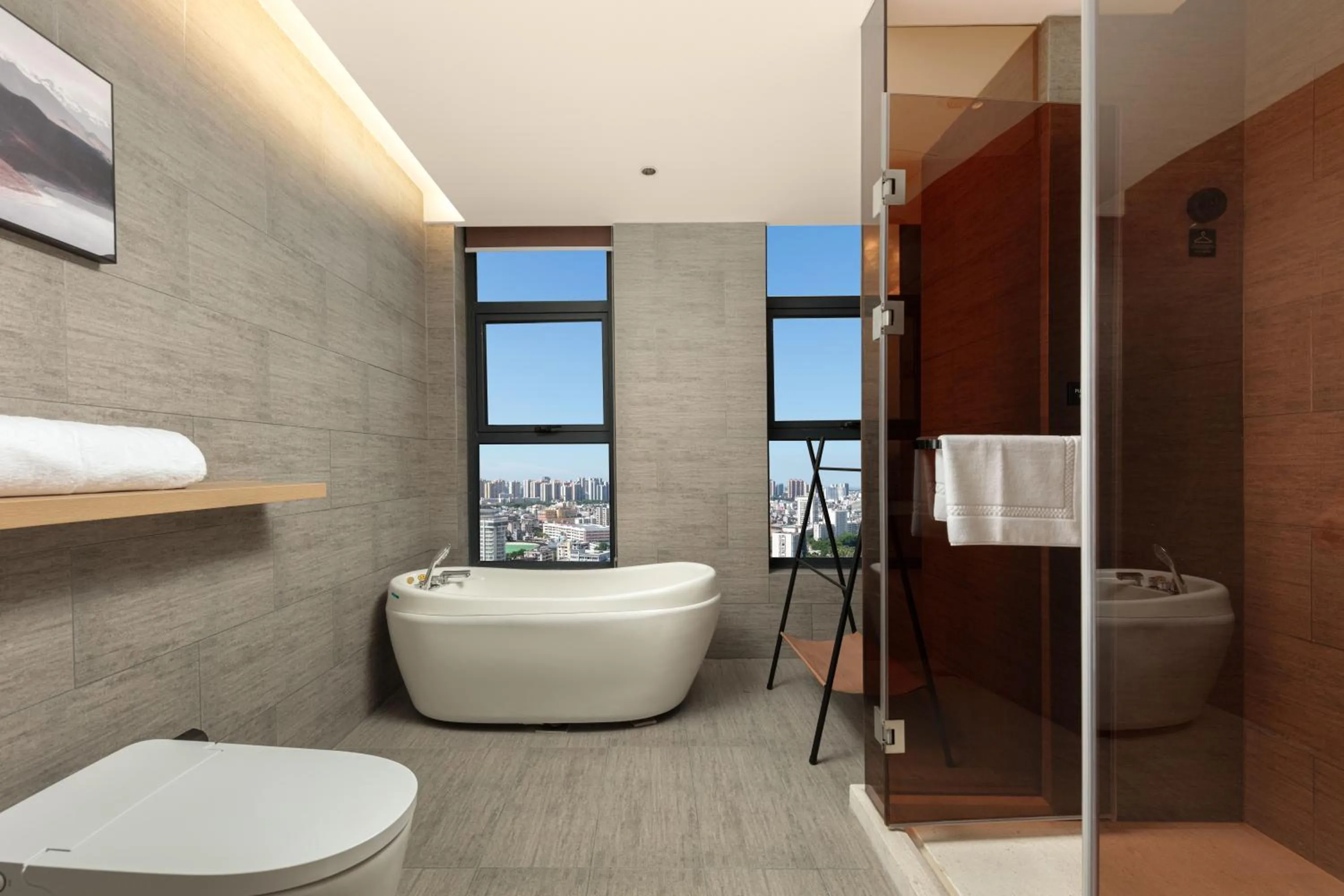 Toilet in Atour Hotel Hangzhou Binjiang Binwen Road