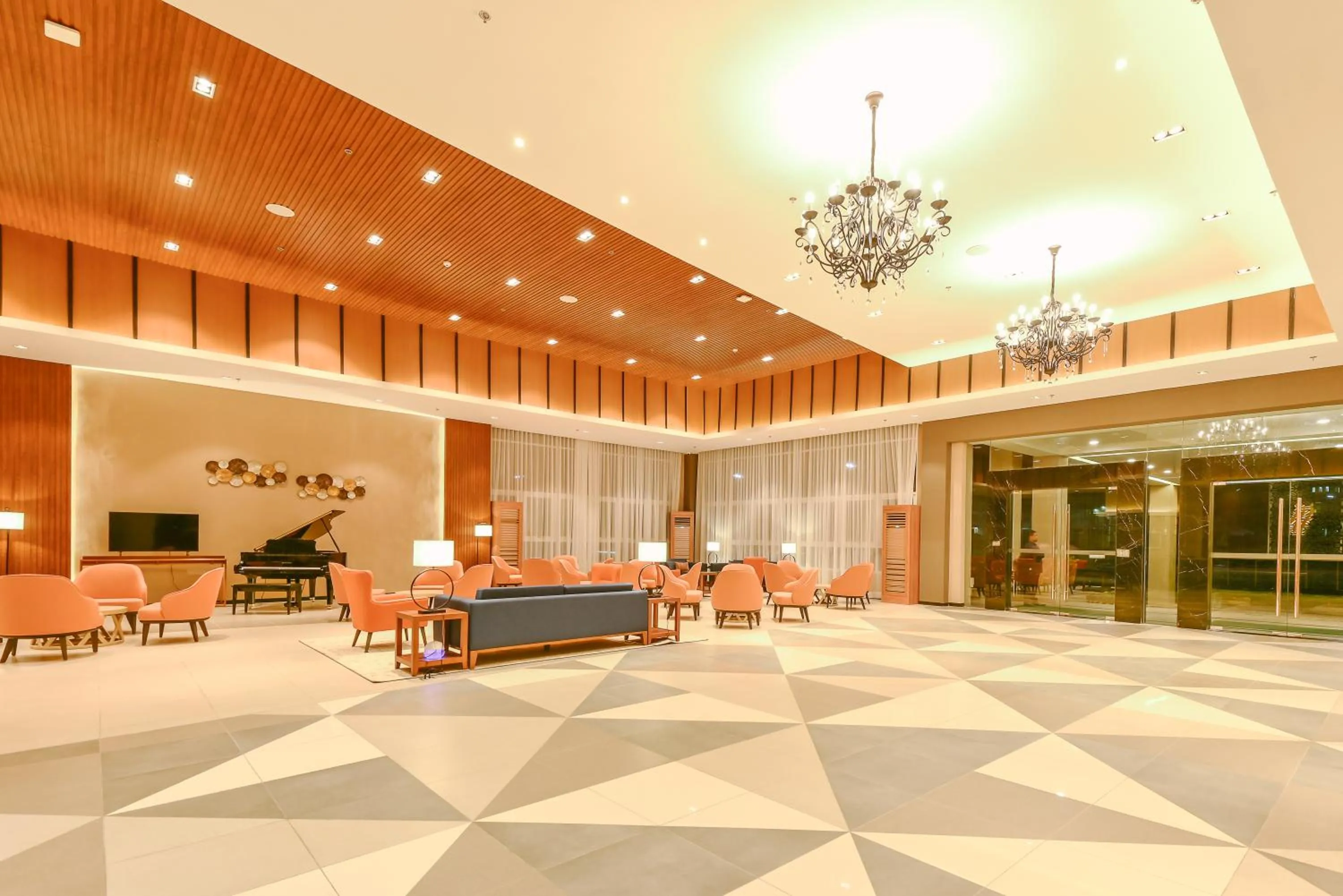 Lobby or reception in Sotogrande Hotel and Convention Center Batangas