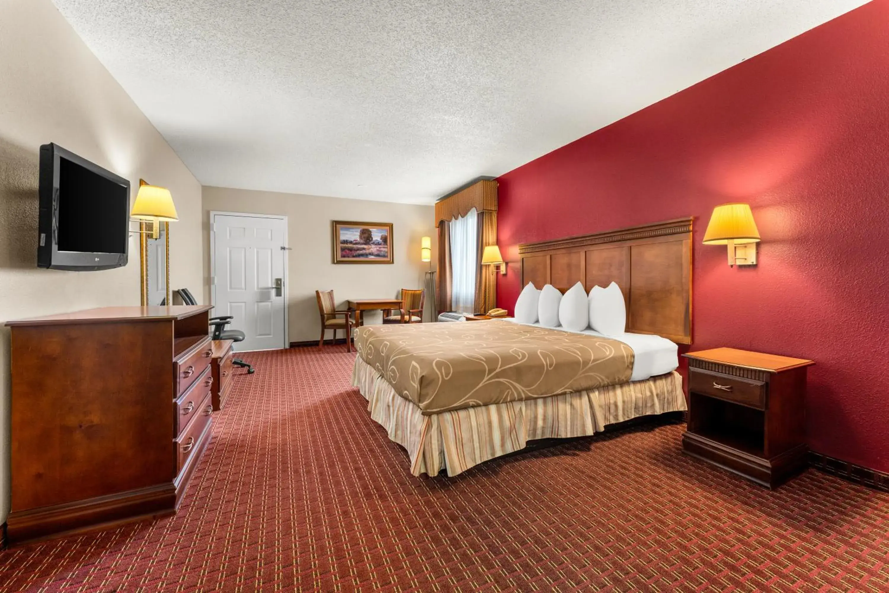 Bed in Americas Best Value Inn-Montezuma Bed in Americas Best Value Inn-Montezuma
