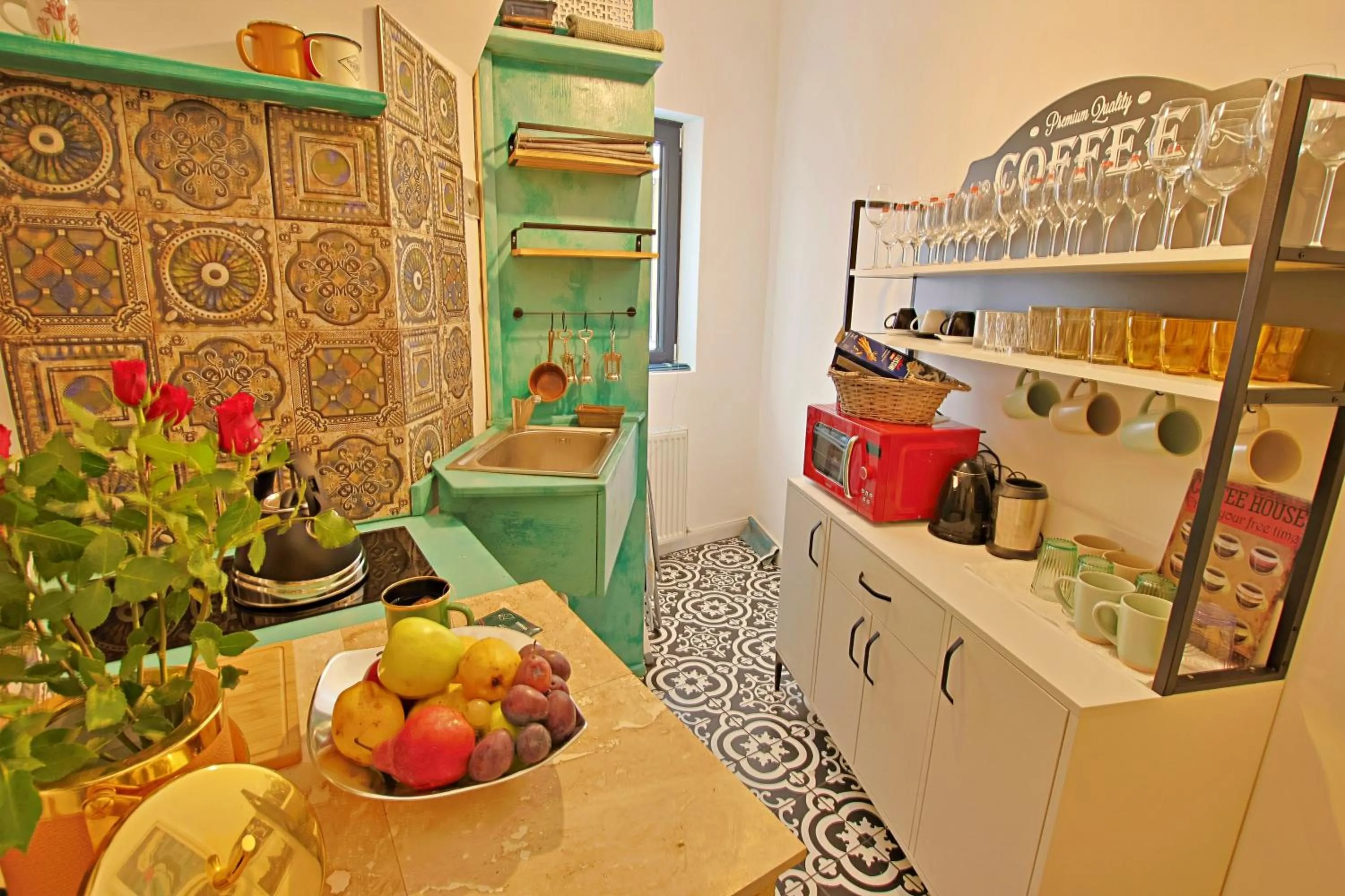 Kitchen or kitchenette in Art Boutique Residence