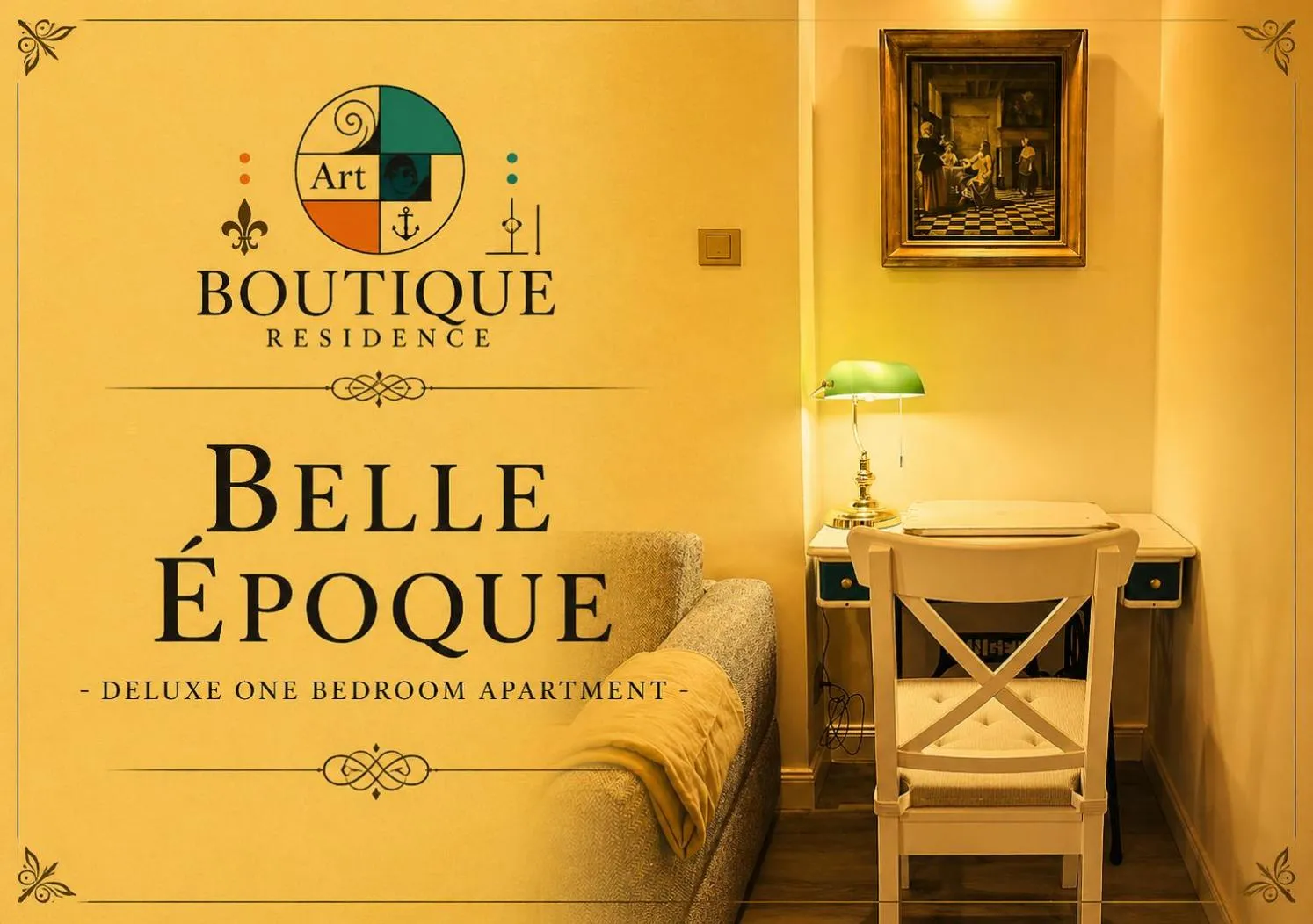 Property logo or sign in Art Boutique Residence