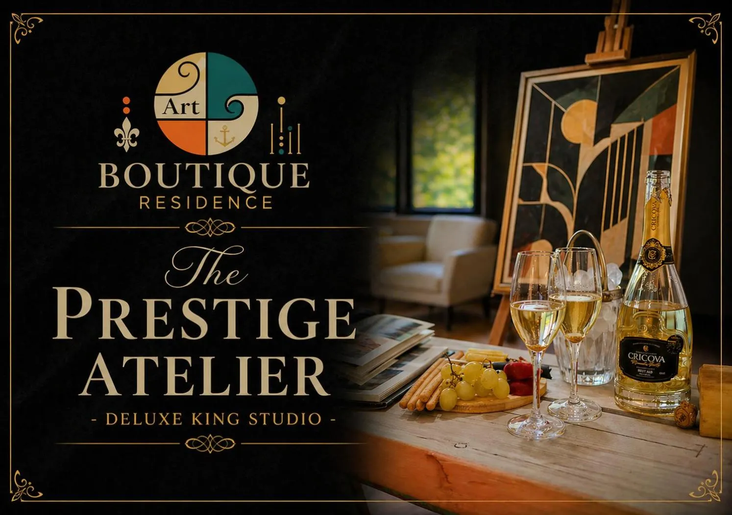Property logo or sign in Art Boutique Residence