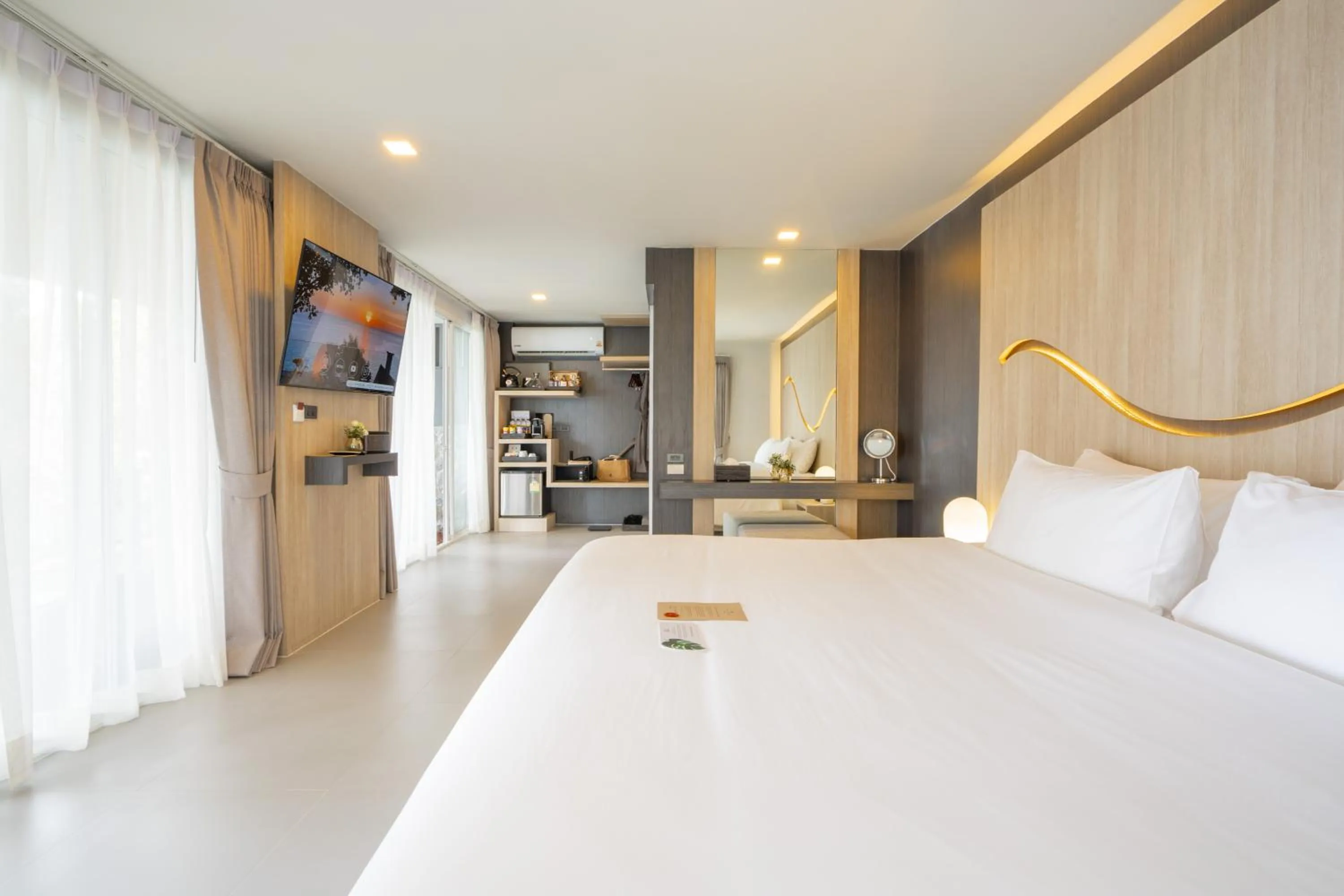 Bed in ANONA SUNSET Boutique