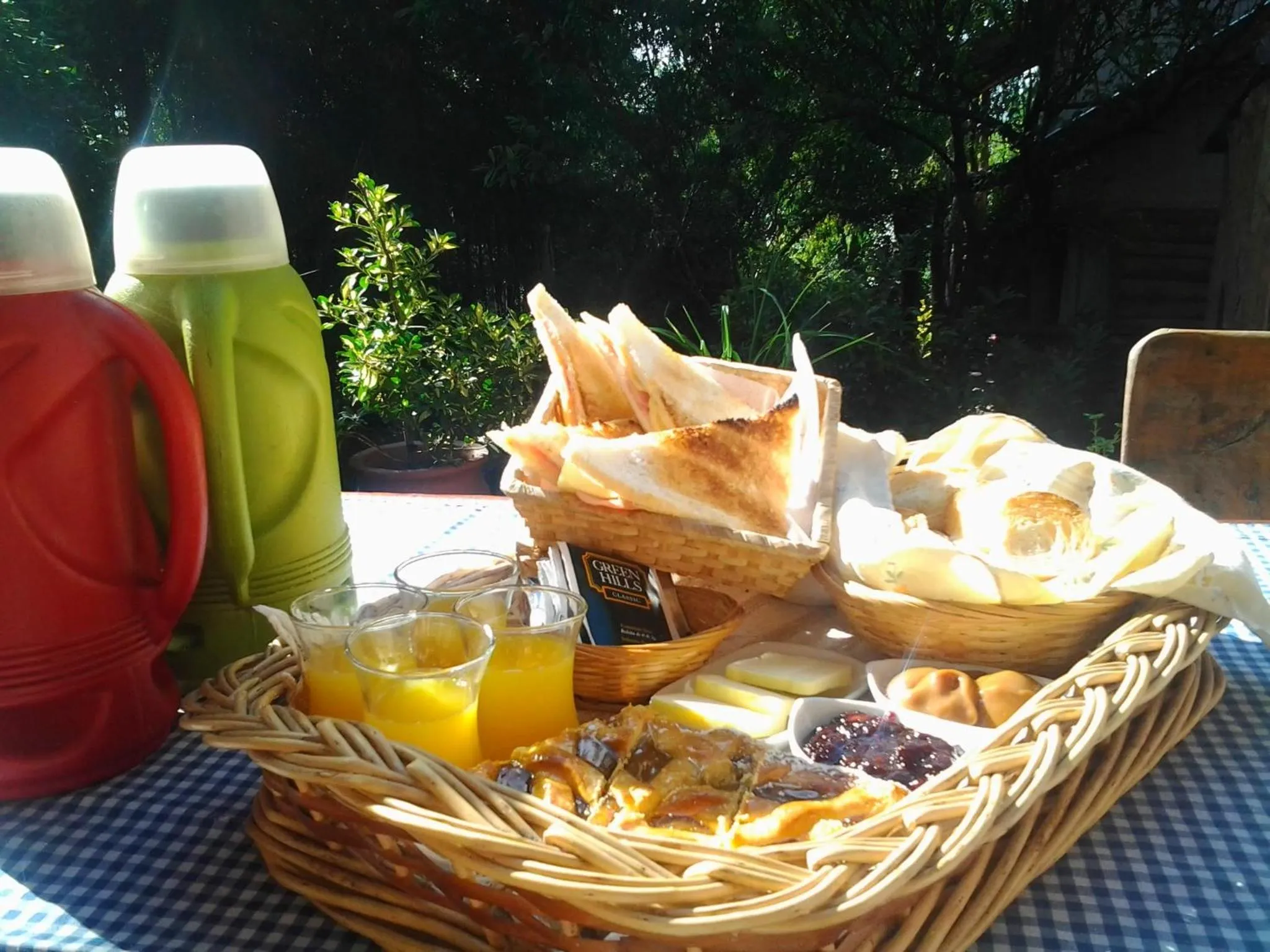 Food and drinks in Cabañas Las Moras