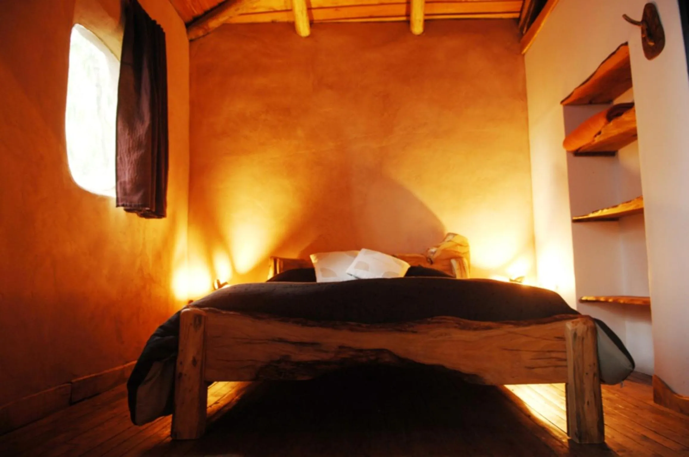 Photo of the whole room, Bed in Cabañas Las Moras