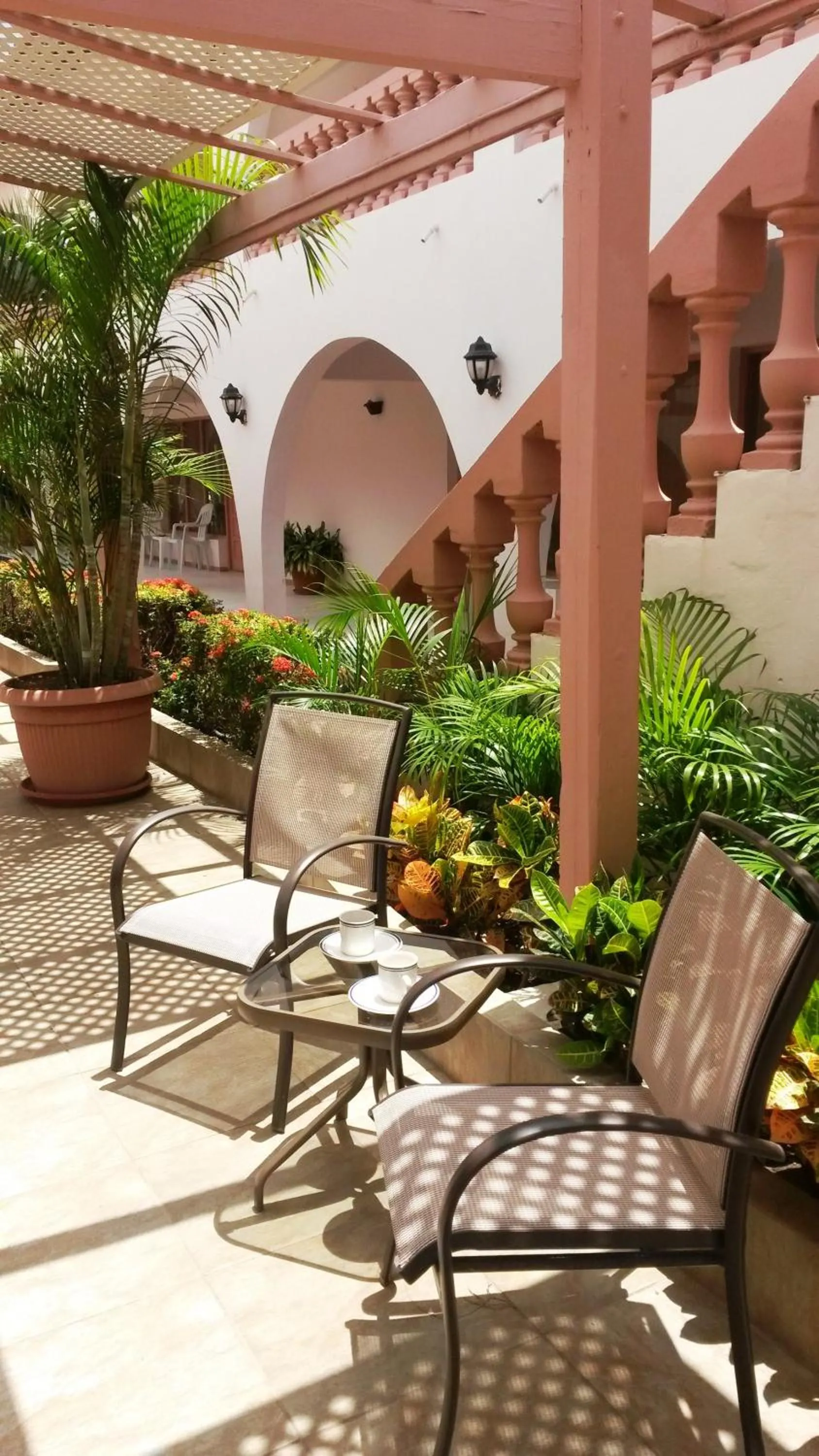 Patio in Sasaki Apartments