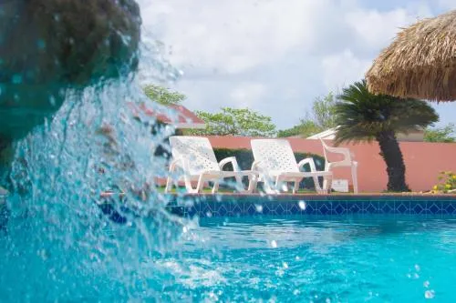 Swimming pool in Sasaki Apartments