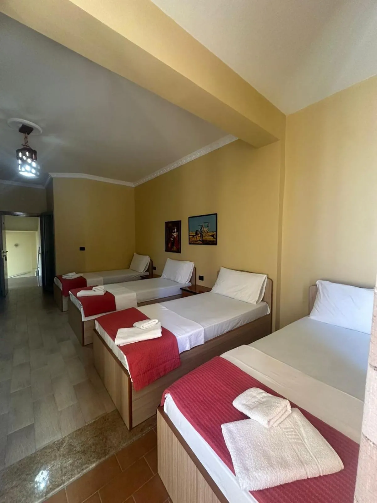 Bedroom, Bed in Hotel Vlora