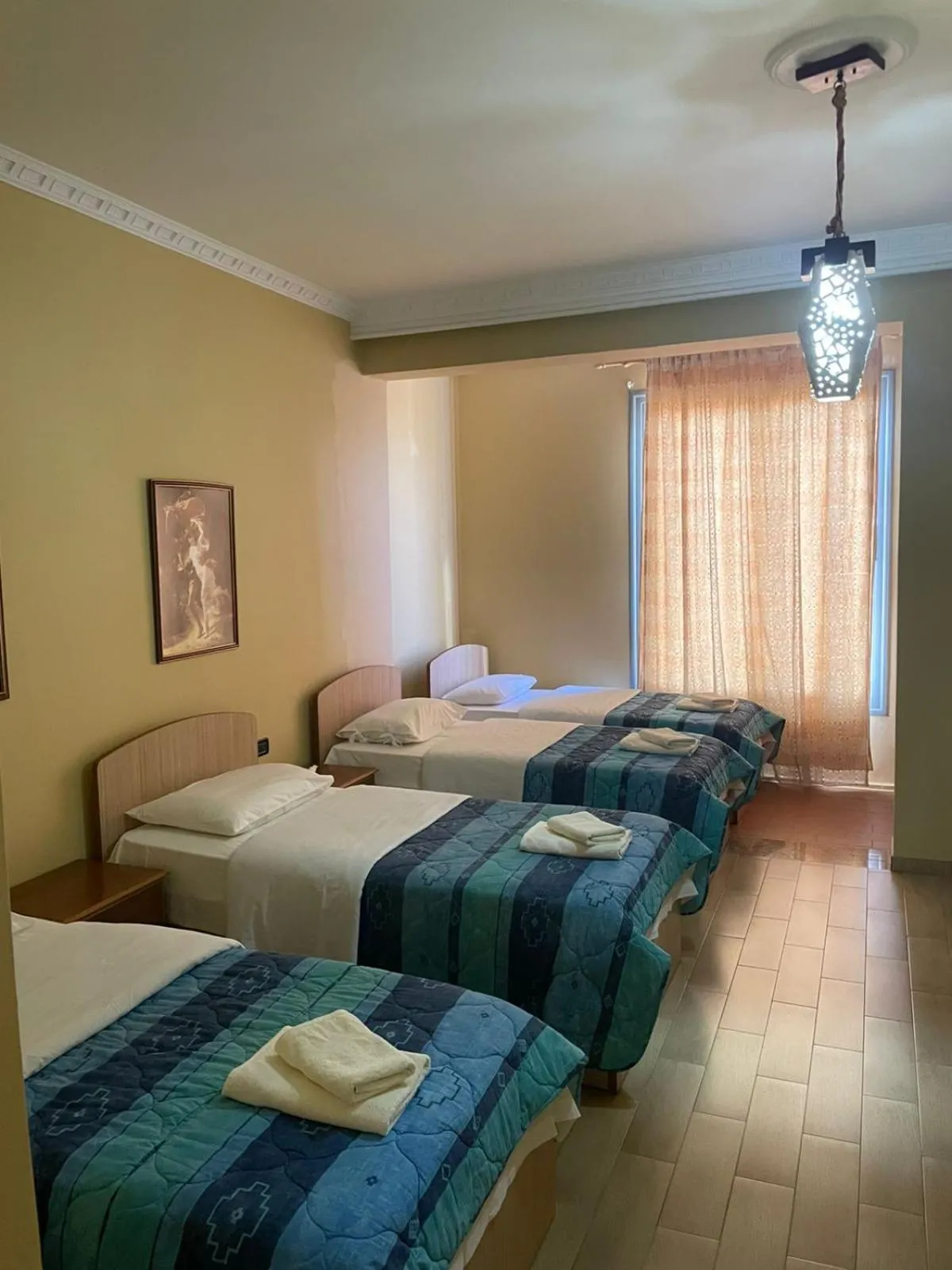 Bed in Hotel Vlora