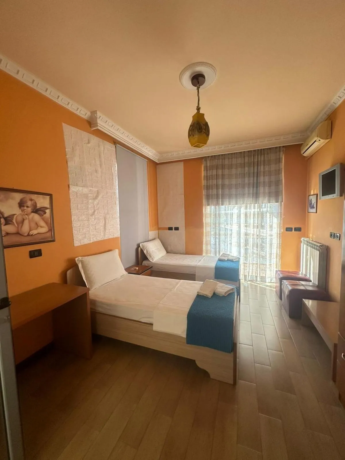 Bed in Hotel Vlora