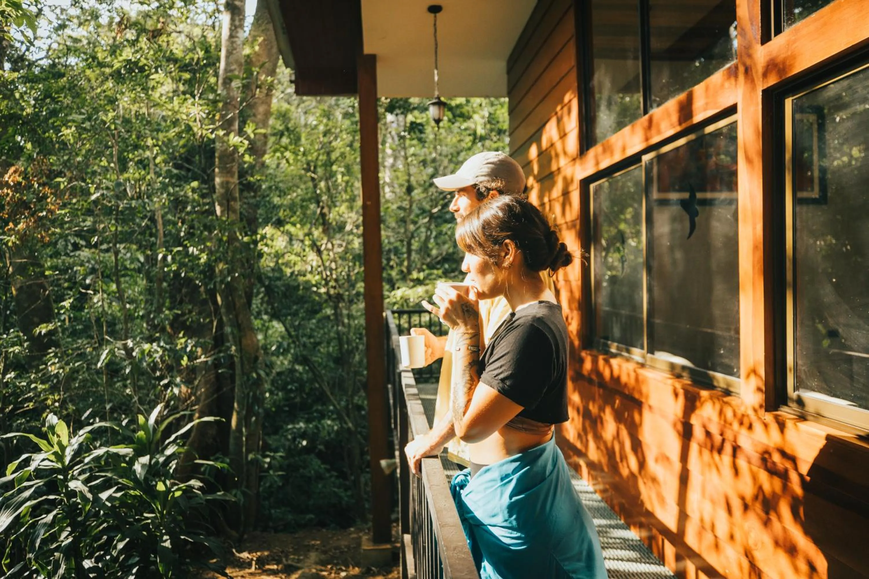 Natural landscape in Jaguarundi Jungle Lodge - Monteverde