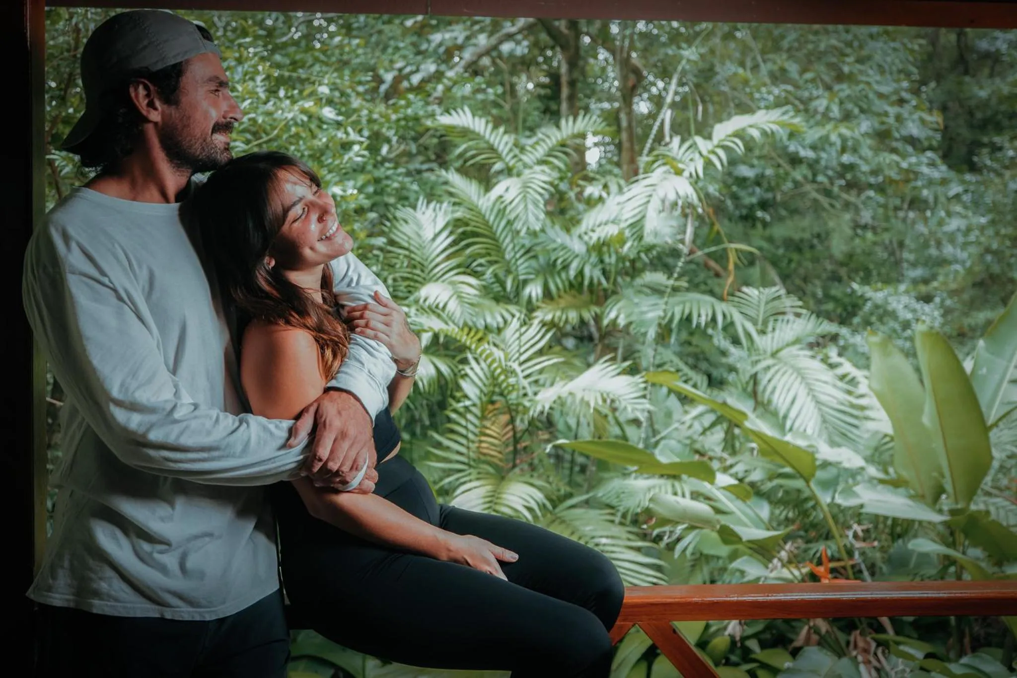 Garden view in Jaguarundi Jungle Lodge - Monteverde
