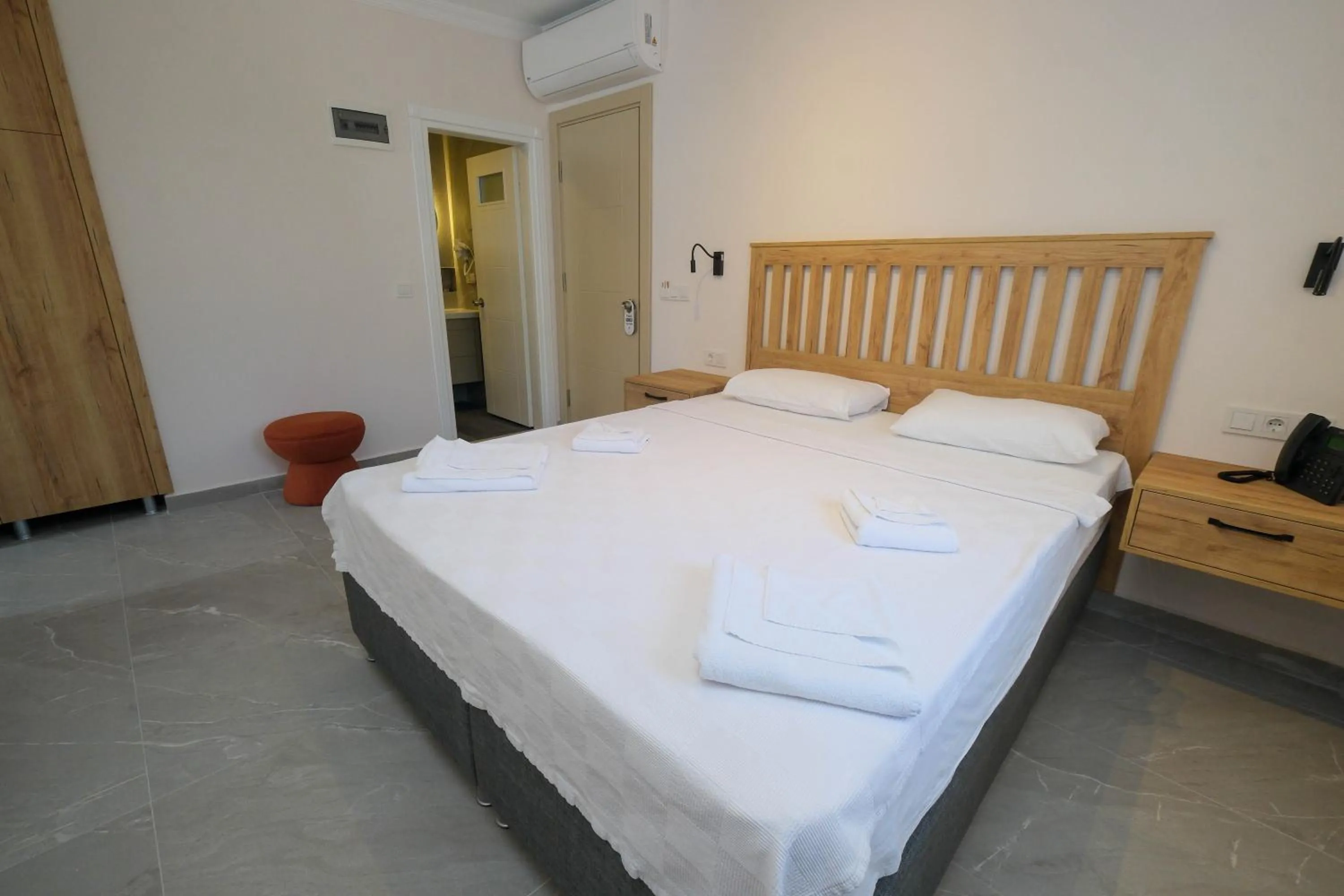 Bedroom in Diplomat Suites