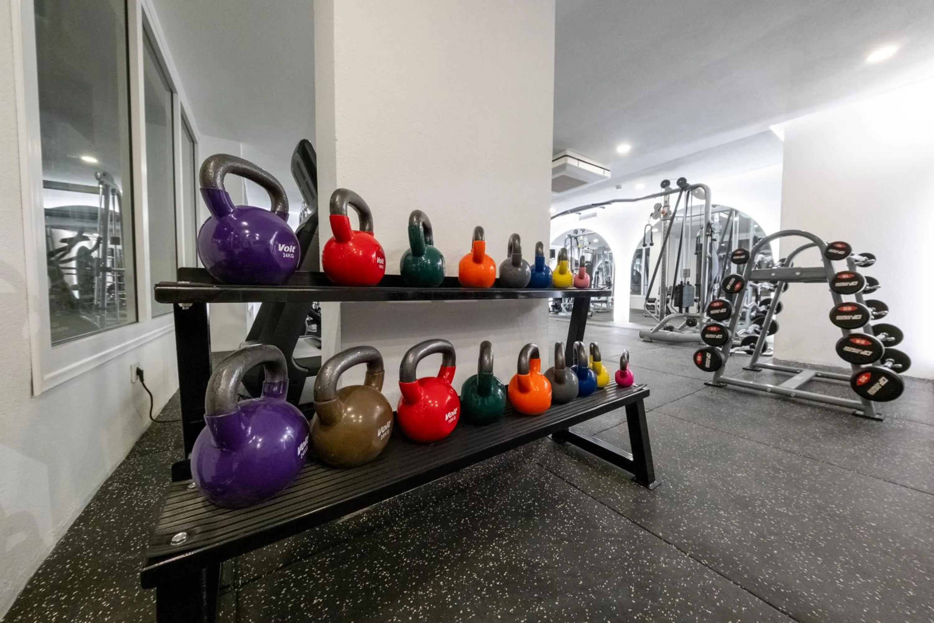 Fitness centre/facilities in Diplomat Suites