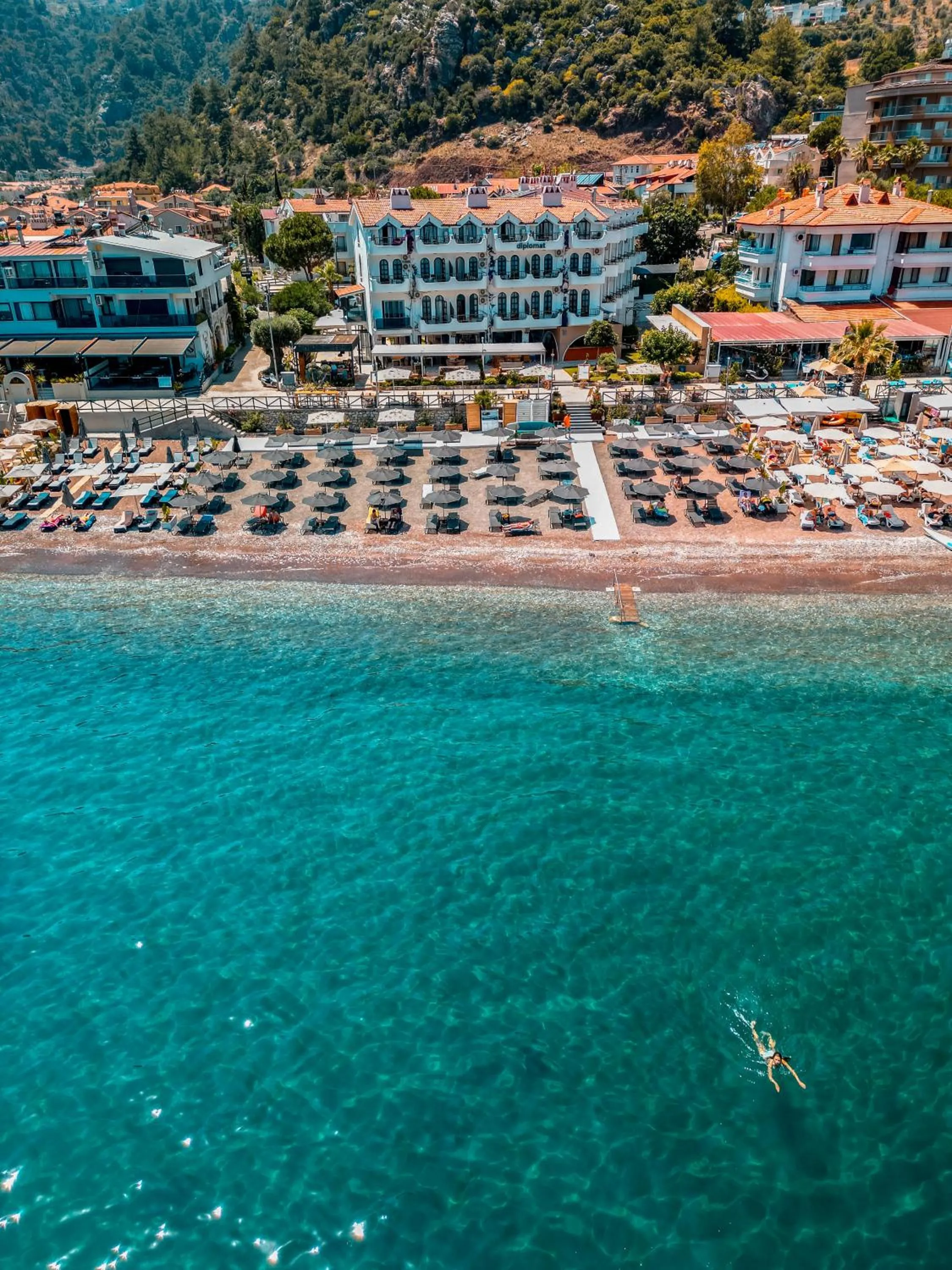 Beach in Diplomat Suites