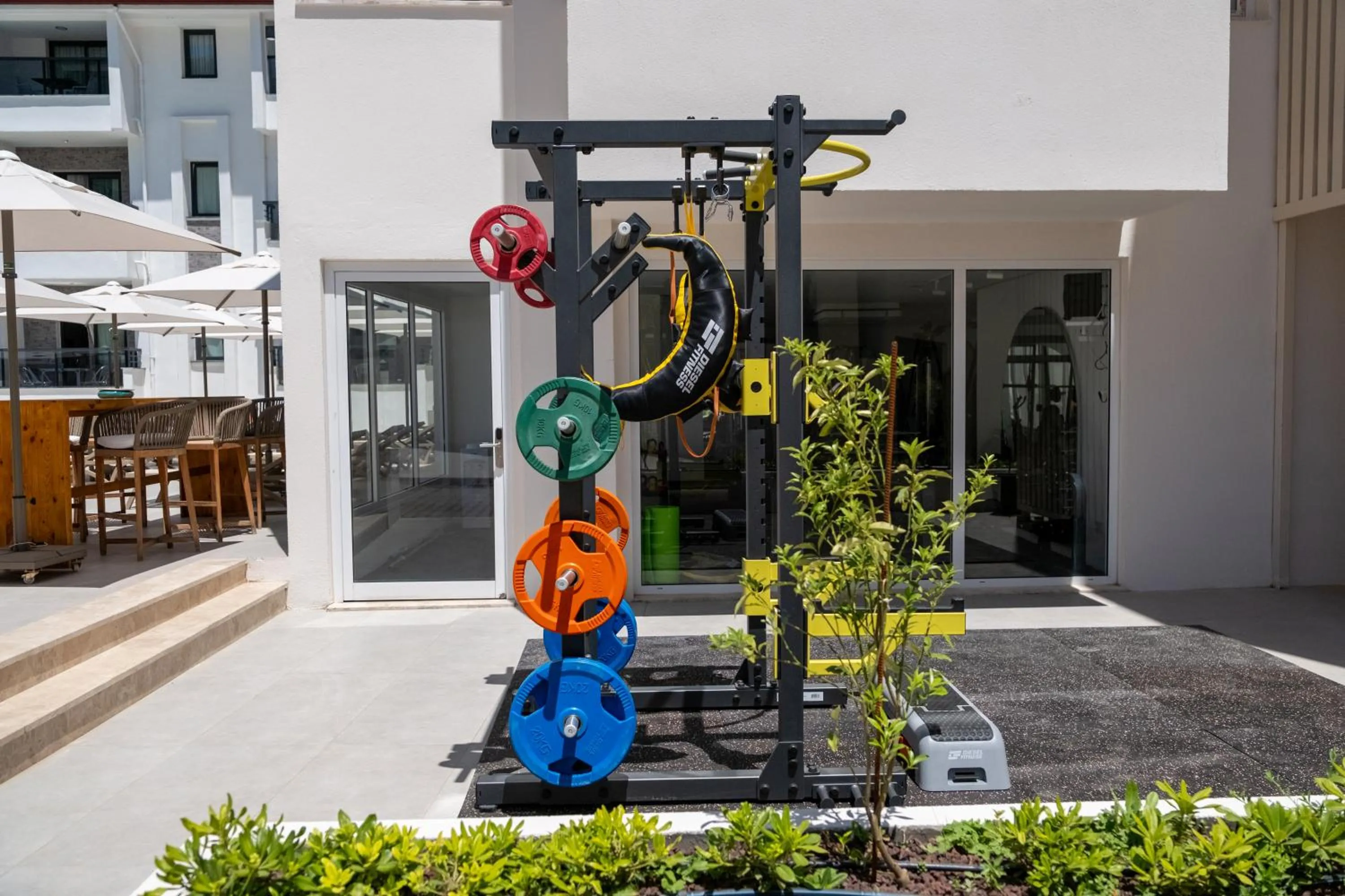 Fitness centre/facilities in Diplomat Suites