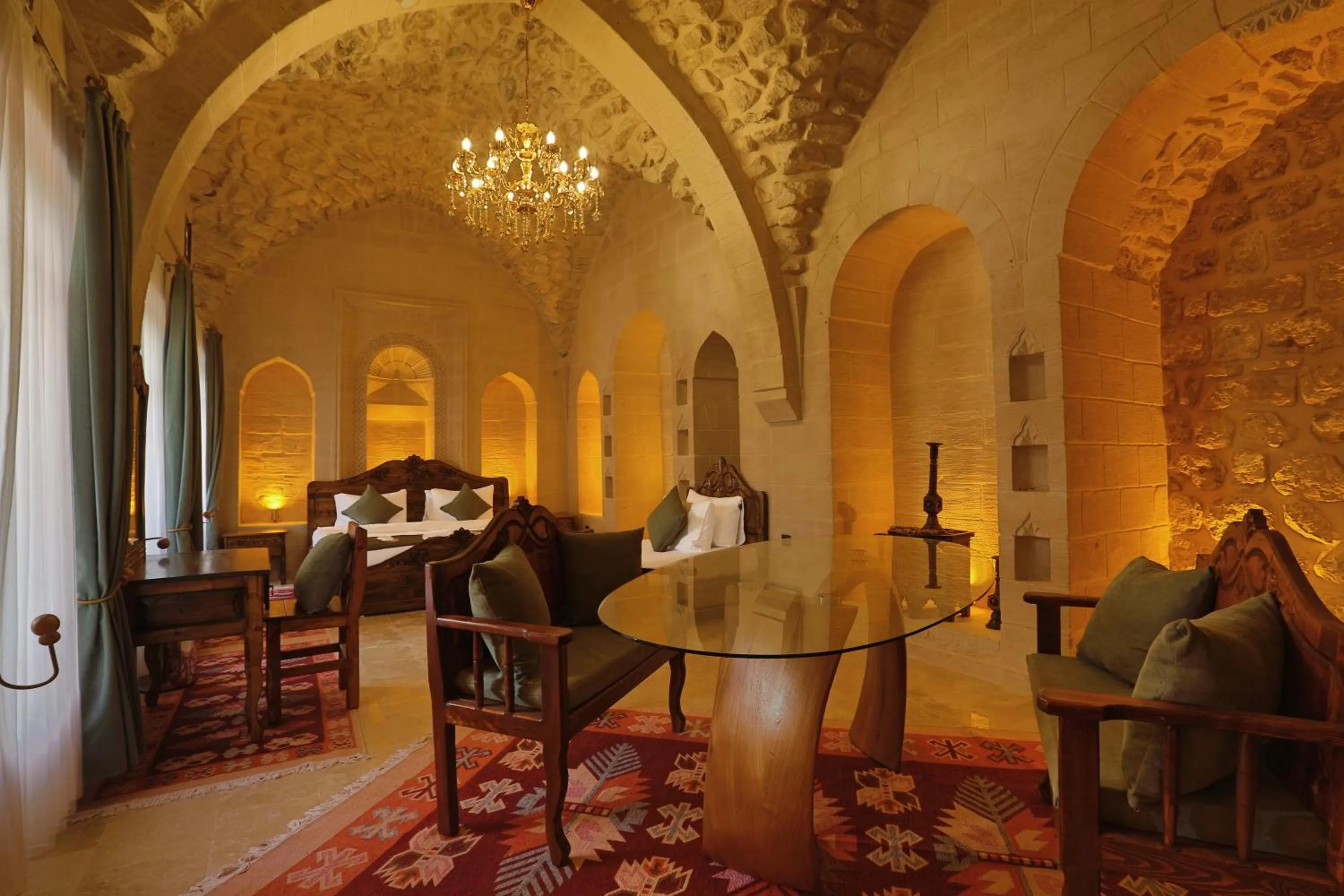 Seating area in Aryan Butik Otel