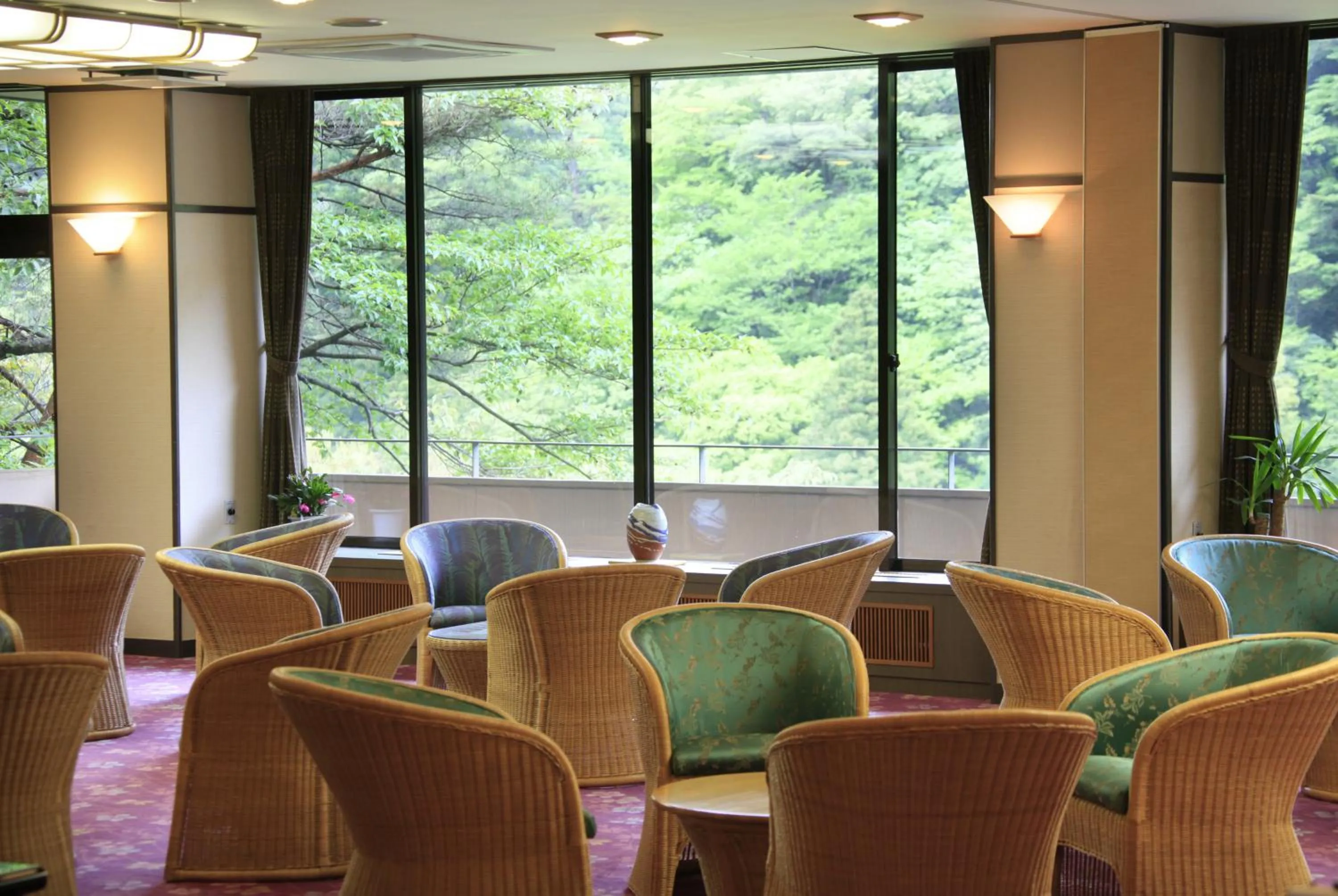 Lobby or reception in Shikanoyu Hotel